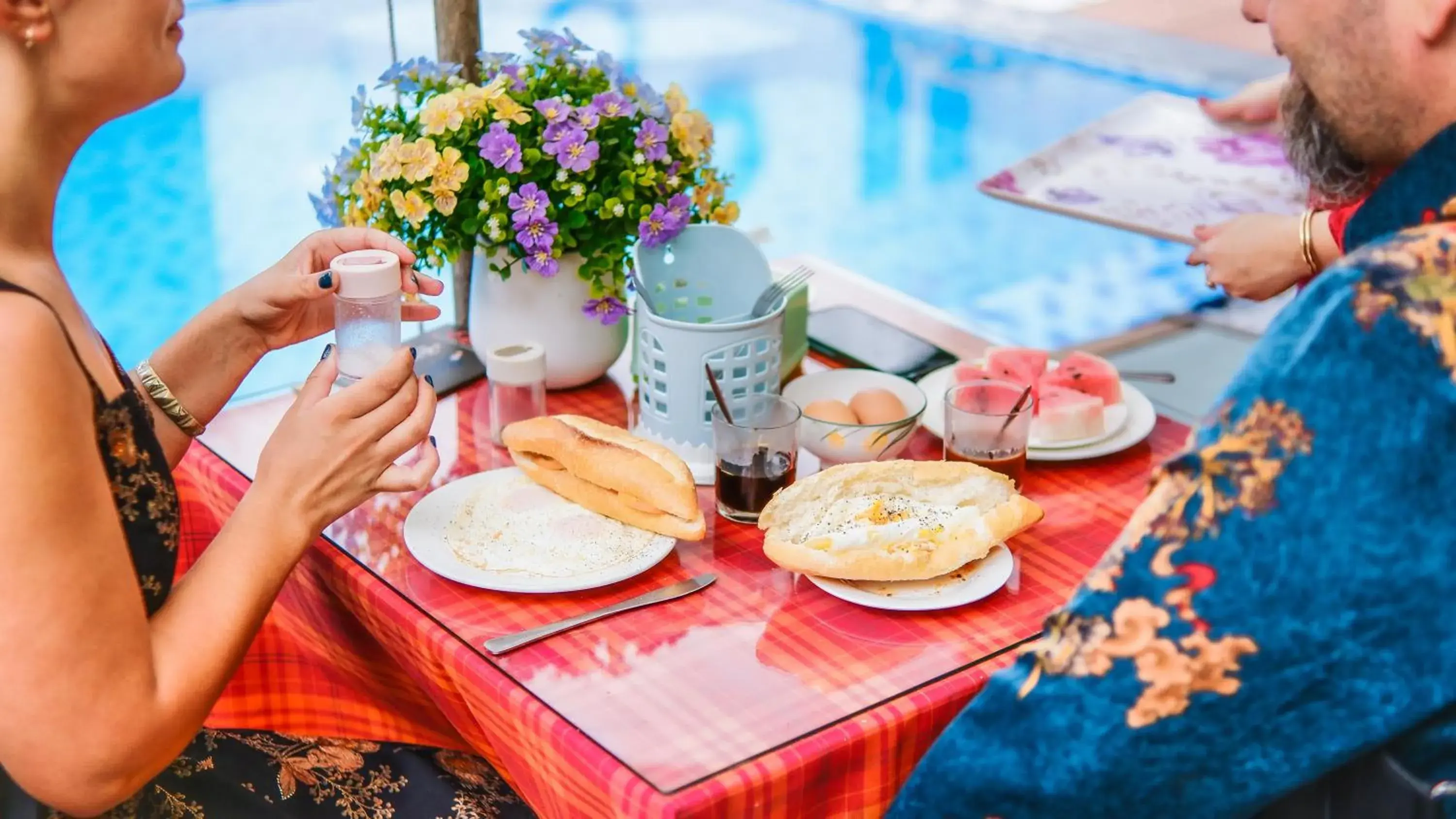 Breakfast in Oleander Garden Homestay Breakfast in Oleander Garden Homestay