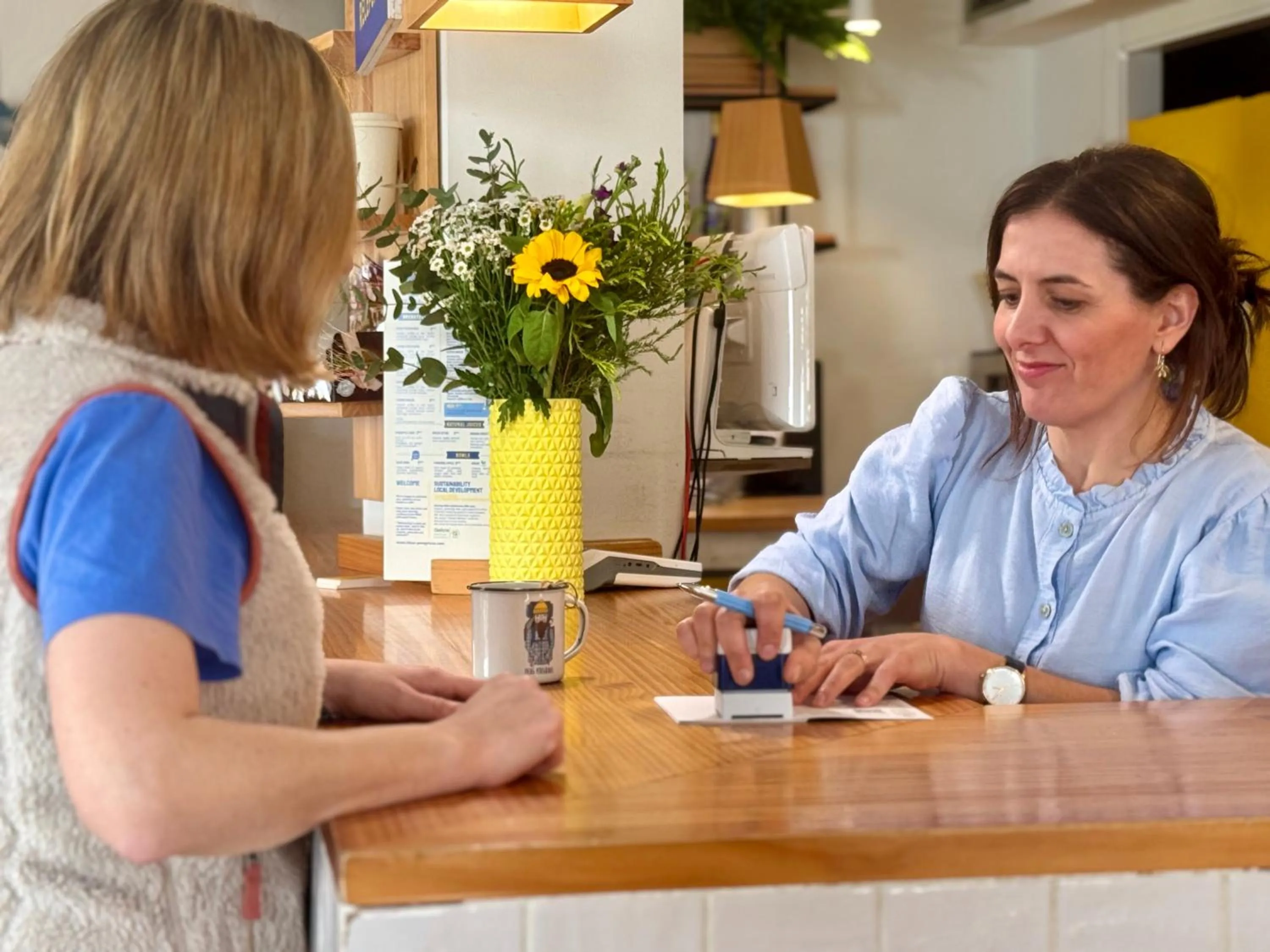 Lobby or reception in Ideas Peregrinas