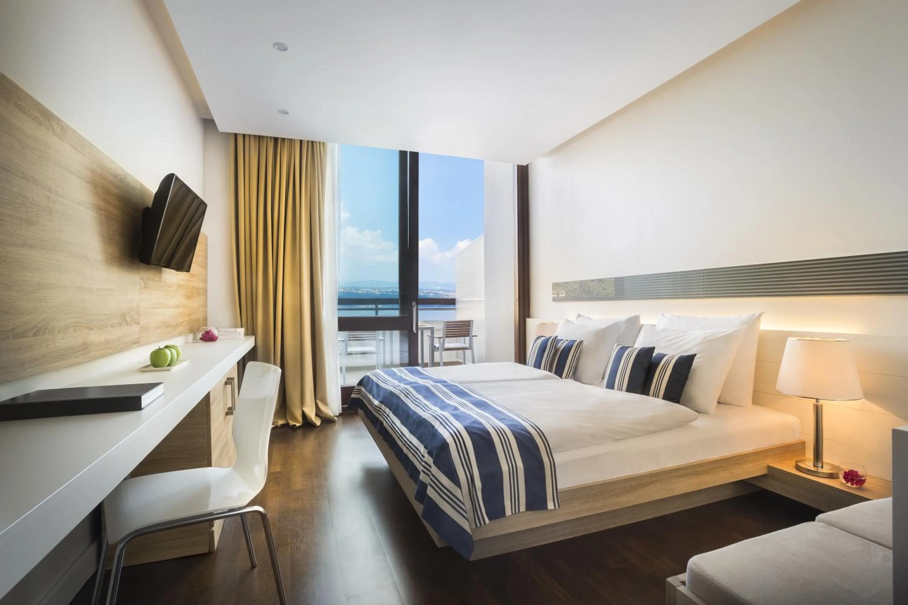 Bedroom, Bed in Hotel Admiral - by Liburnia Hotels & Villas