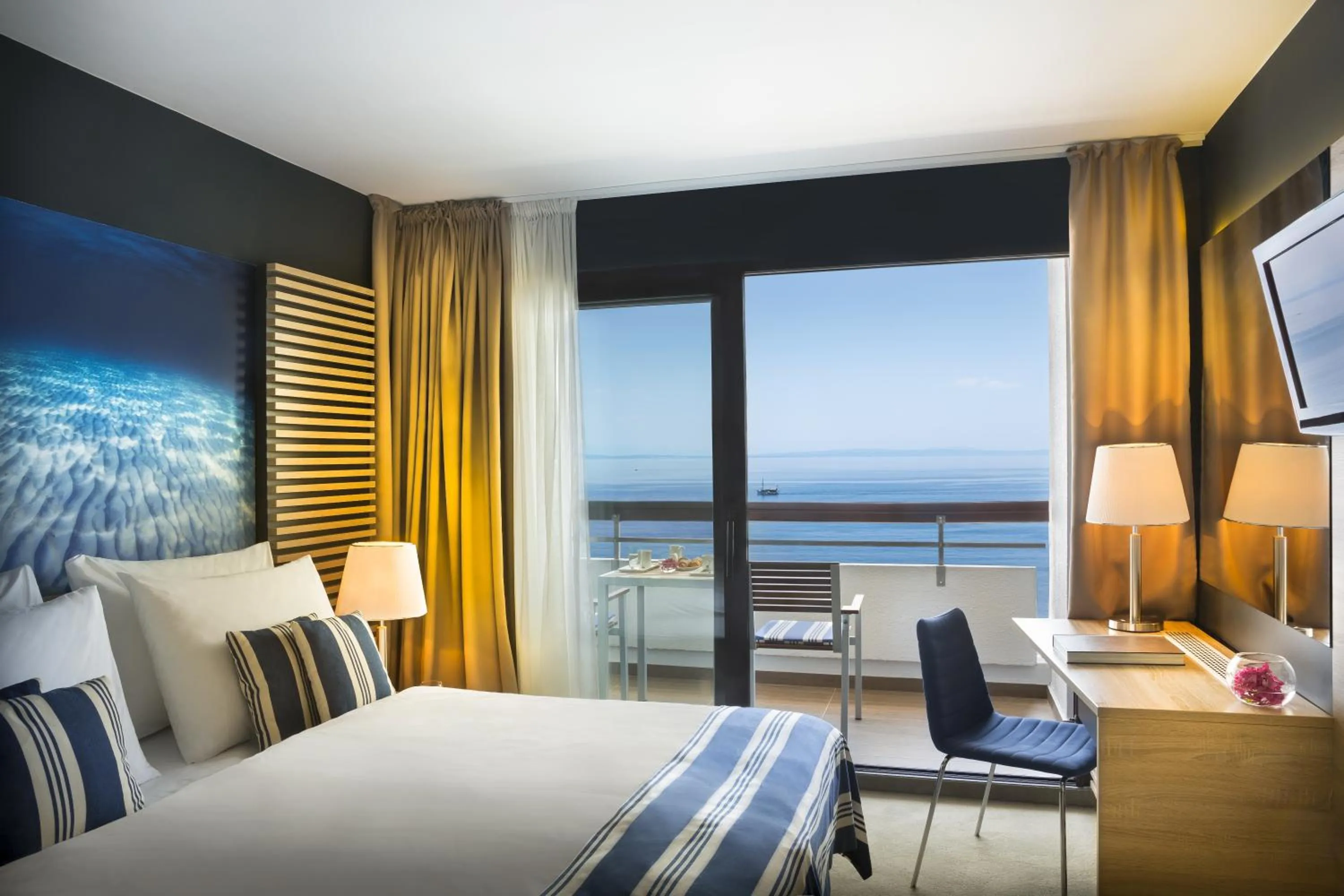 Bedroom, Bed in Hotel Admiral - by Liburnia Hotels & Villas