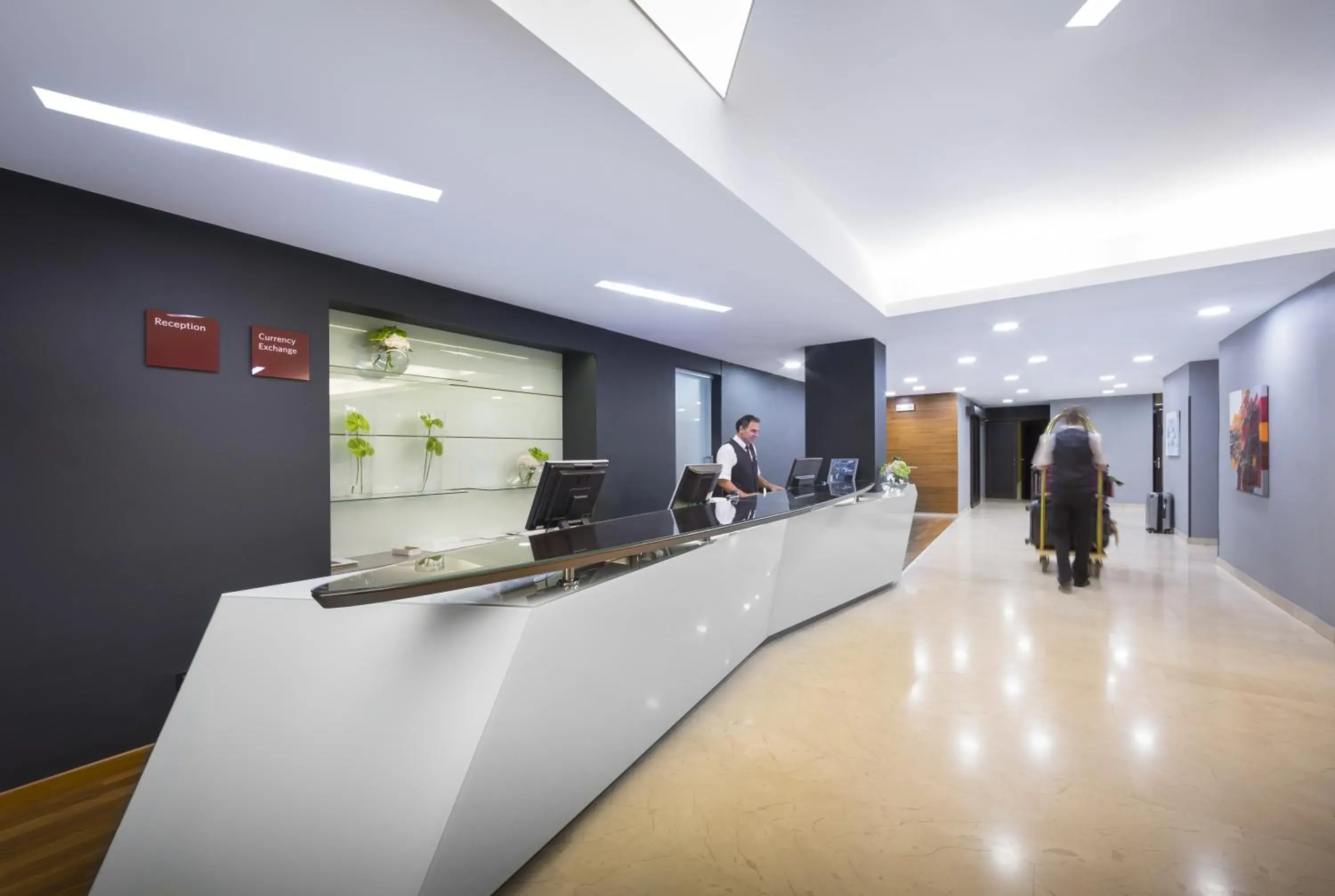 Lobby or reception in Hotel Admiral - by Liburnia Hotels & Villas Lobby or reception in Hotel Admiral - by Liburnia Hotels & Villas