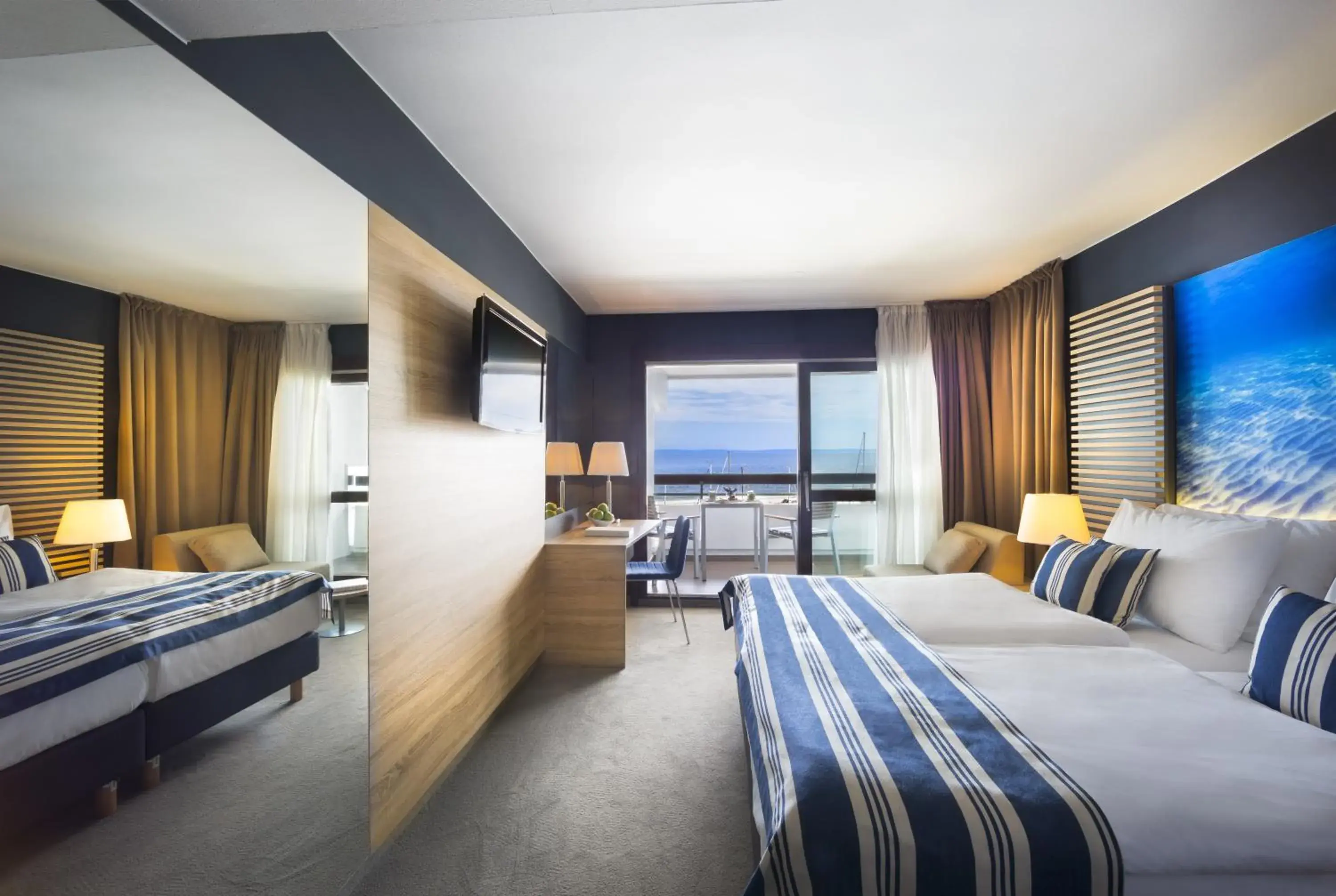 Bedroom, Bed in Hotel Admiral - by Liburnia Hotels & Villas Bedroom, Bed in Hotel Admiral - by Liburnia Hotels & Villas