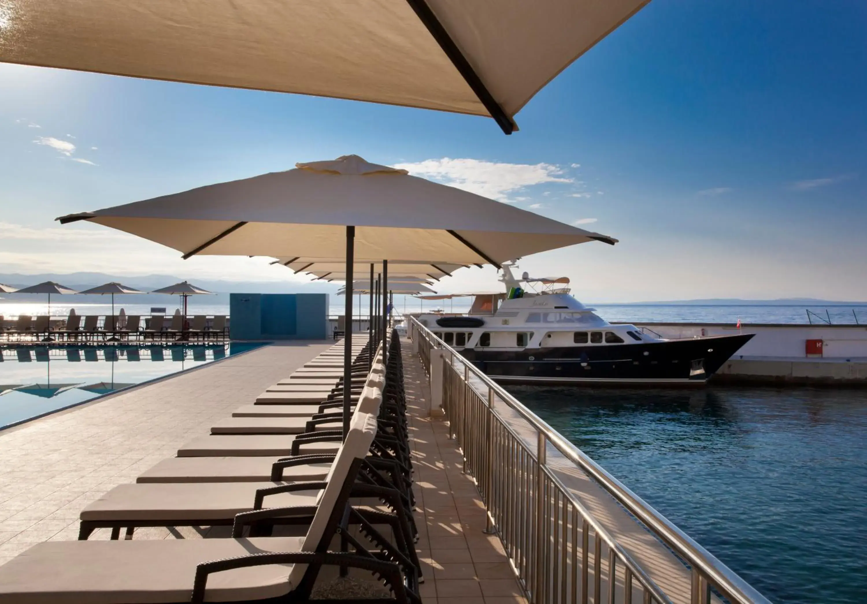 Swimming pool in Hotel Admiral - by Liburnia Hotels & Villas Swimming pool in Hotel Admiral - by Liburnia Hotels & Villas