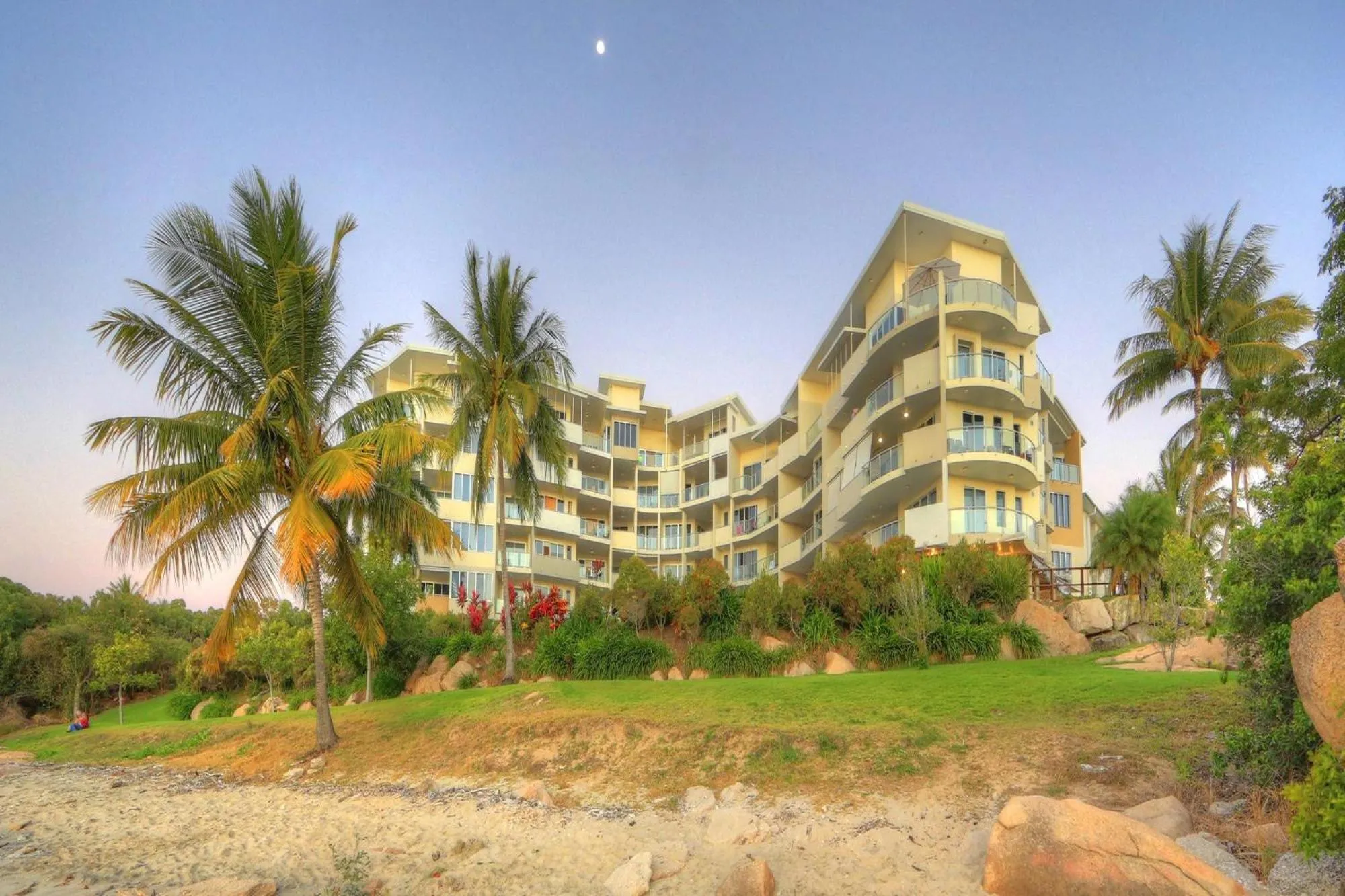 Property building in Coral Cove Apartments - Absolute Beachfront Resort Bowen