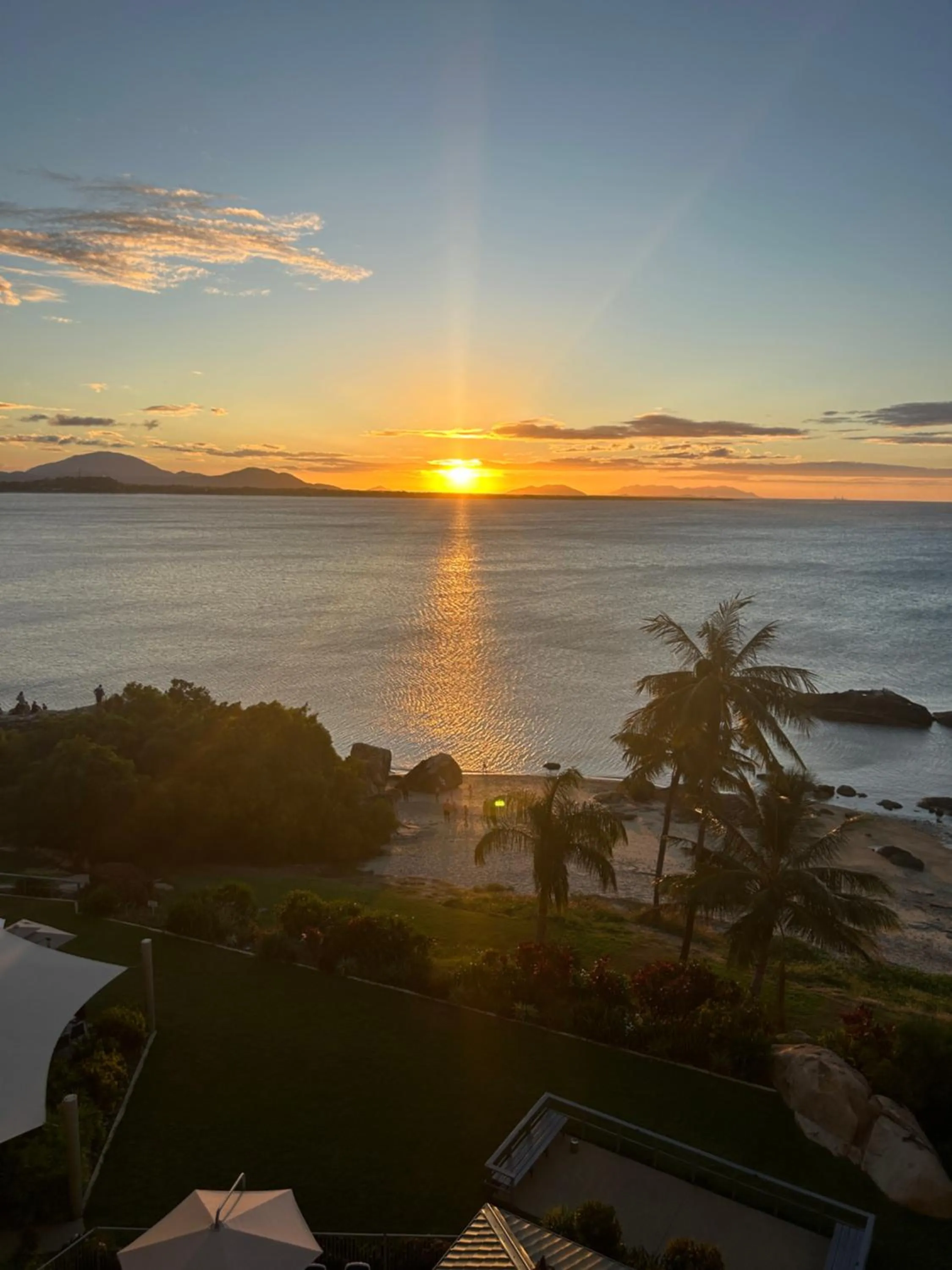 View (from property/room) in Coral Cove Apartments - Absolute Beachfront Resort Bowen