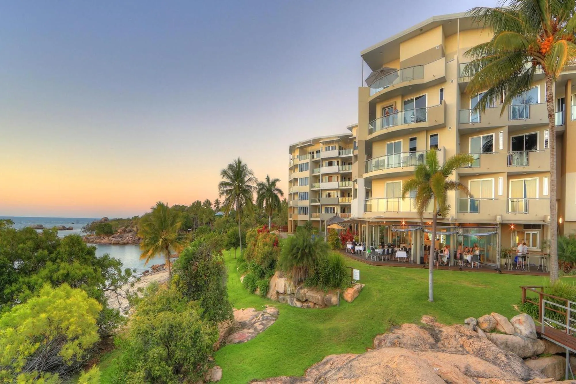 Property building in Coral Cove Apartments - Absolute Beachfront Resort Bowen