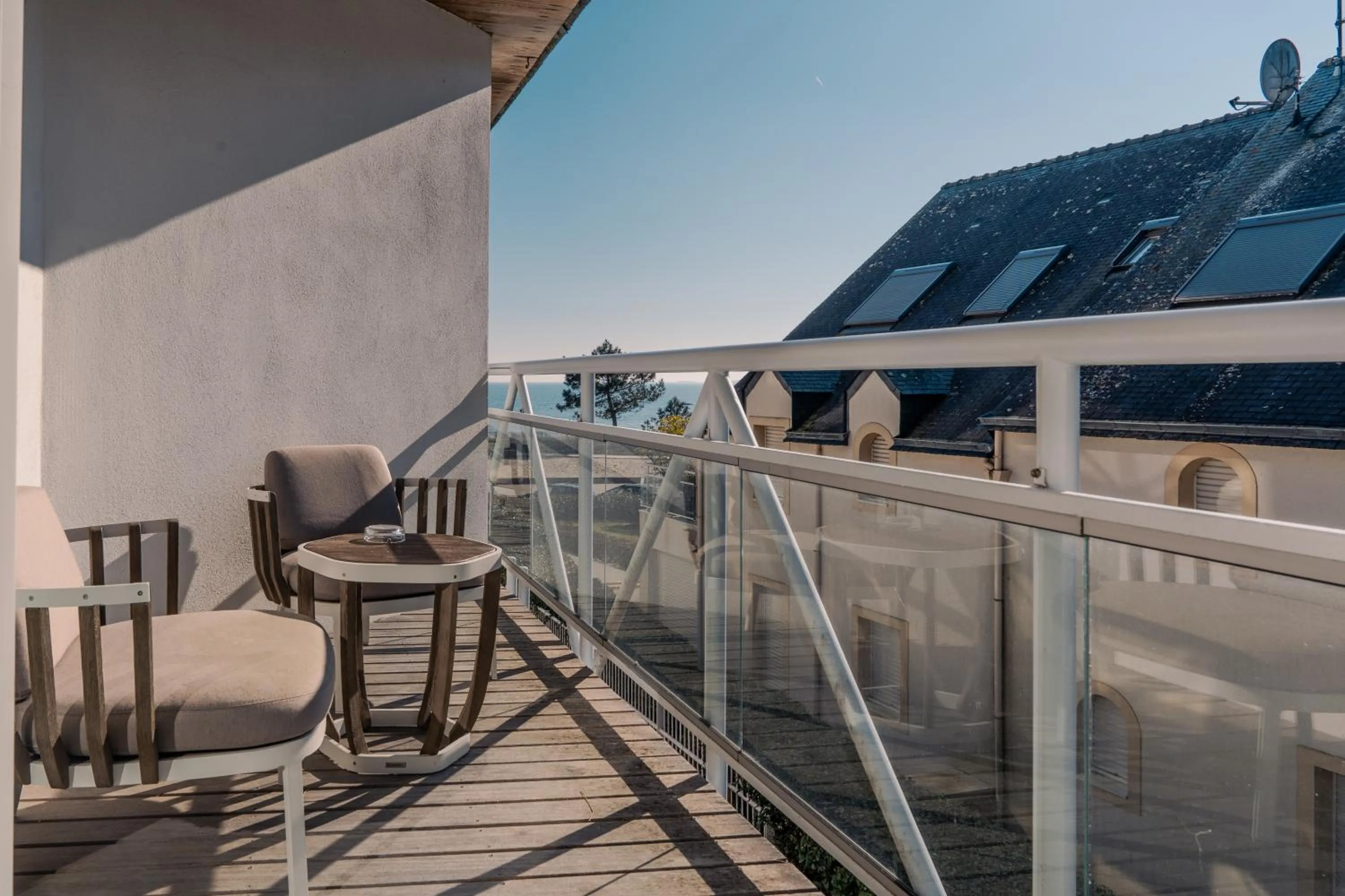 Balcony/Terrace in Le Diana Hôtel & Spa