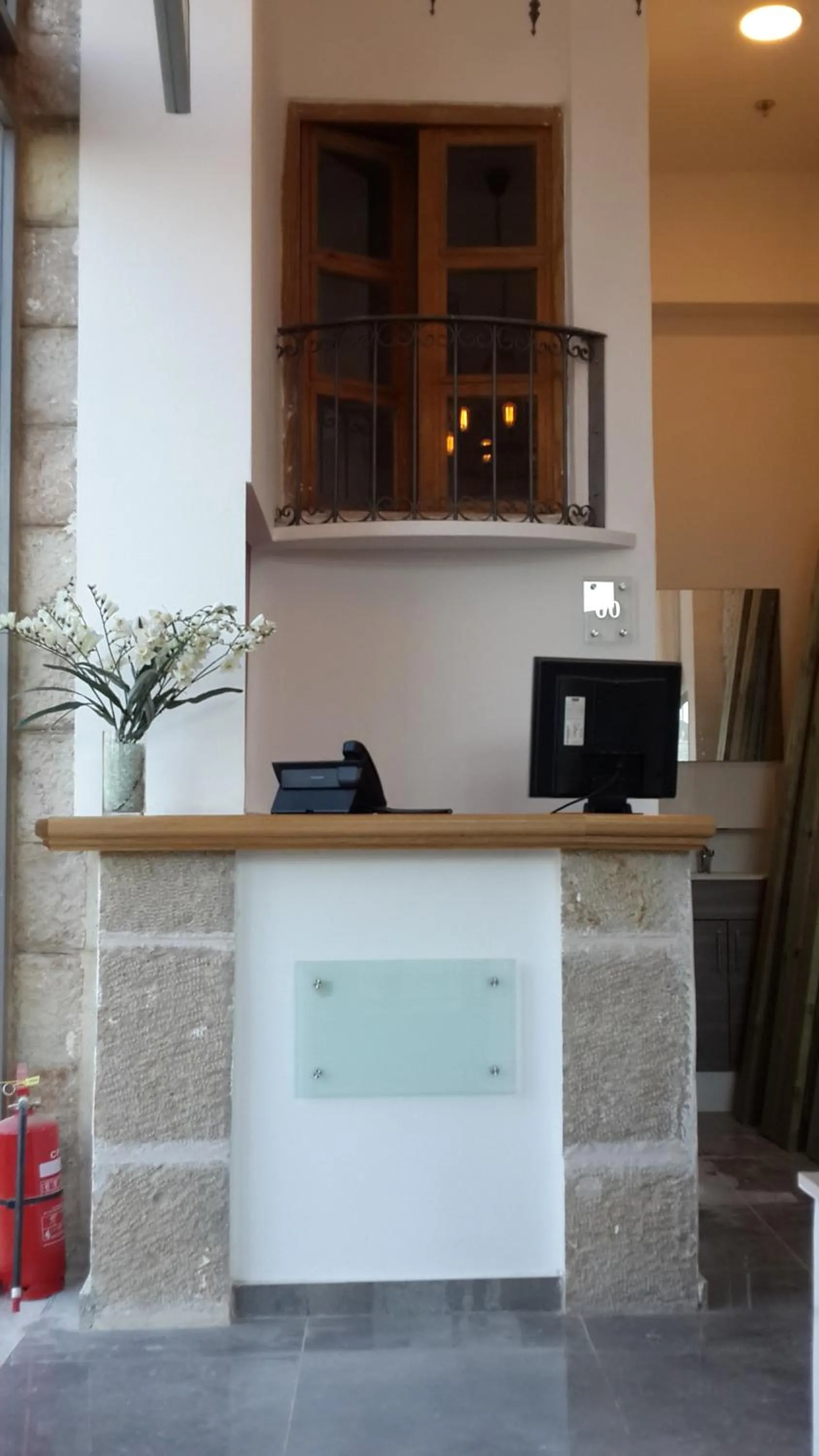 Facade/entrance in Heleni Hotel