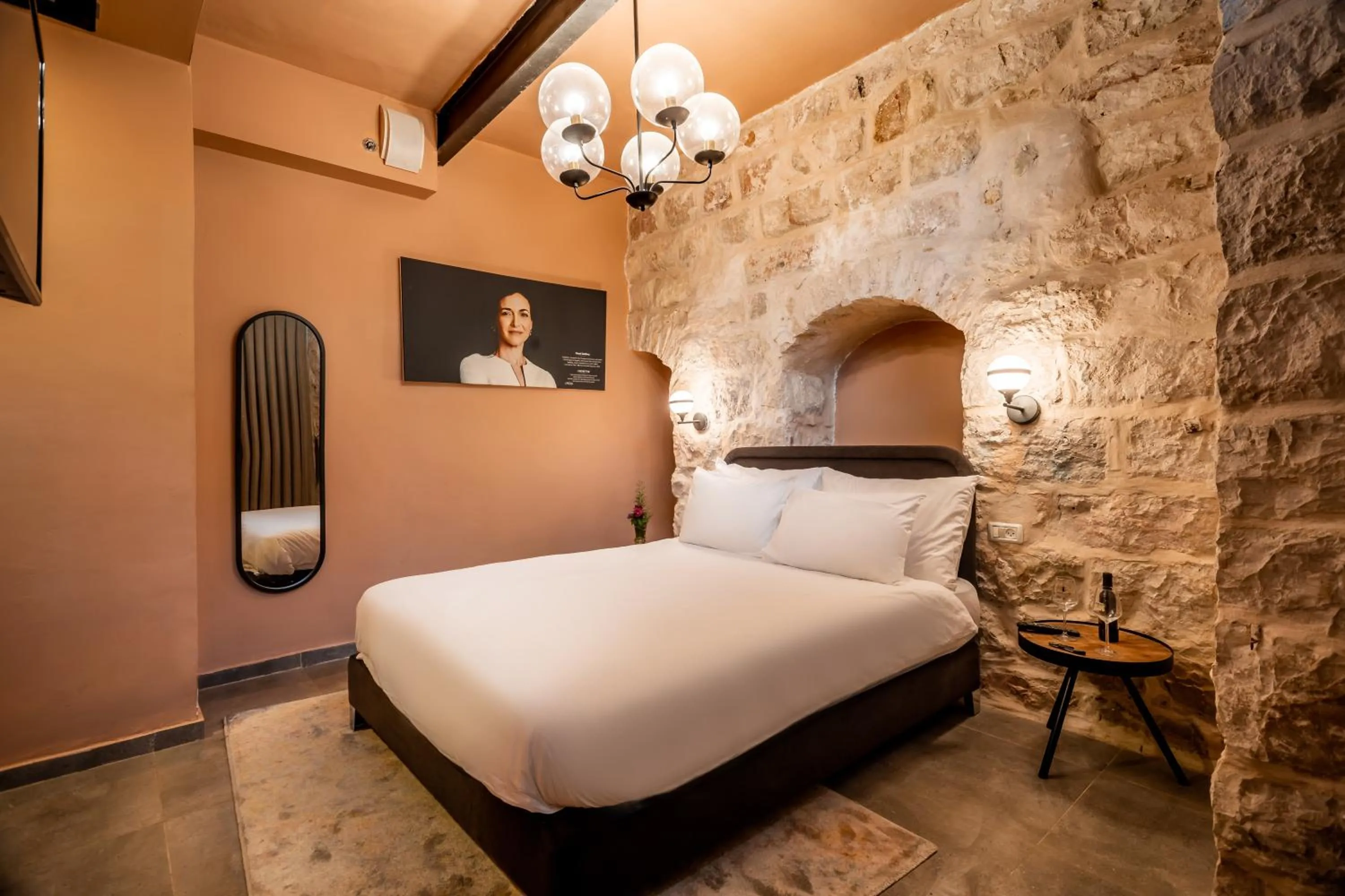 Bedroom, Bed in Heleni Hotel