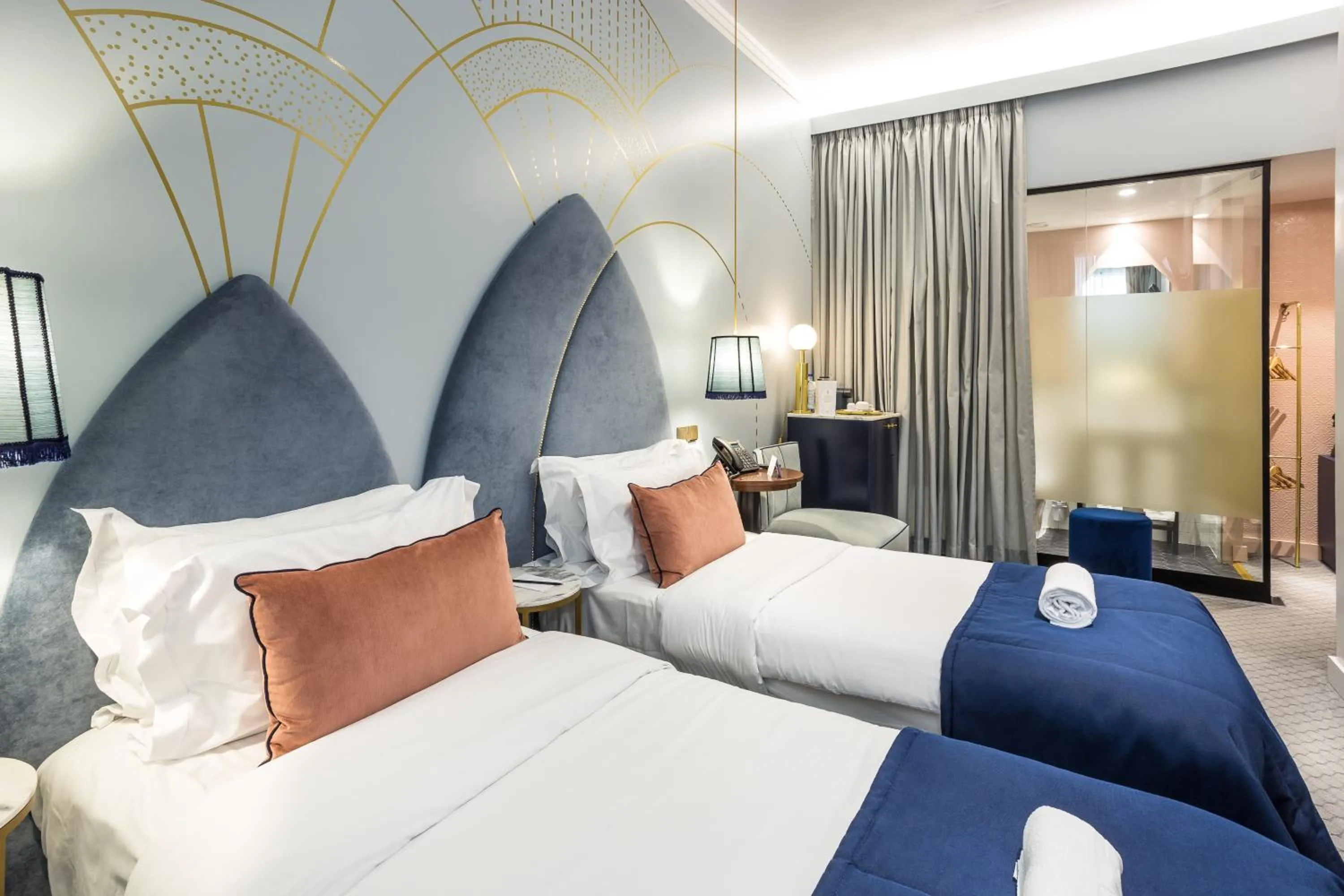 Bathroom, Bed in The Lift Boutique Hotel by RIDAN Hotels