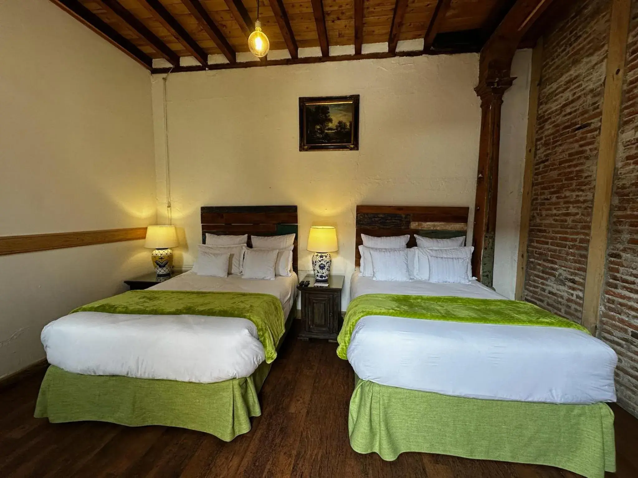 Double Room with Two Double Beds in Casa Morasan Hotel-Boutique Double Room with Two Double Beds in Casa Morasan Hotel-Boutique