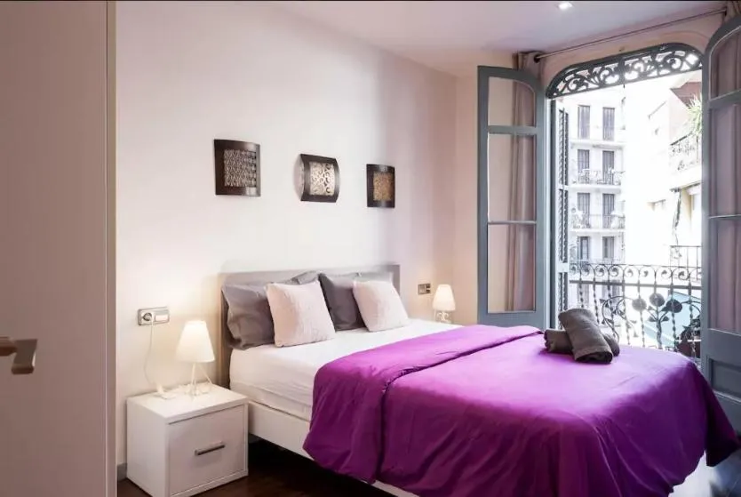 Balcony/Terrace, Bed in Tendency Plaza España