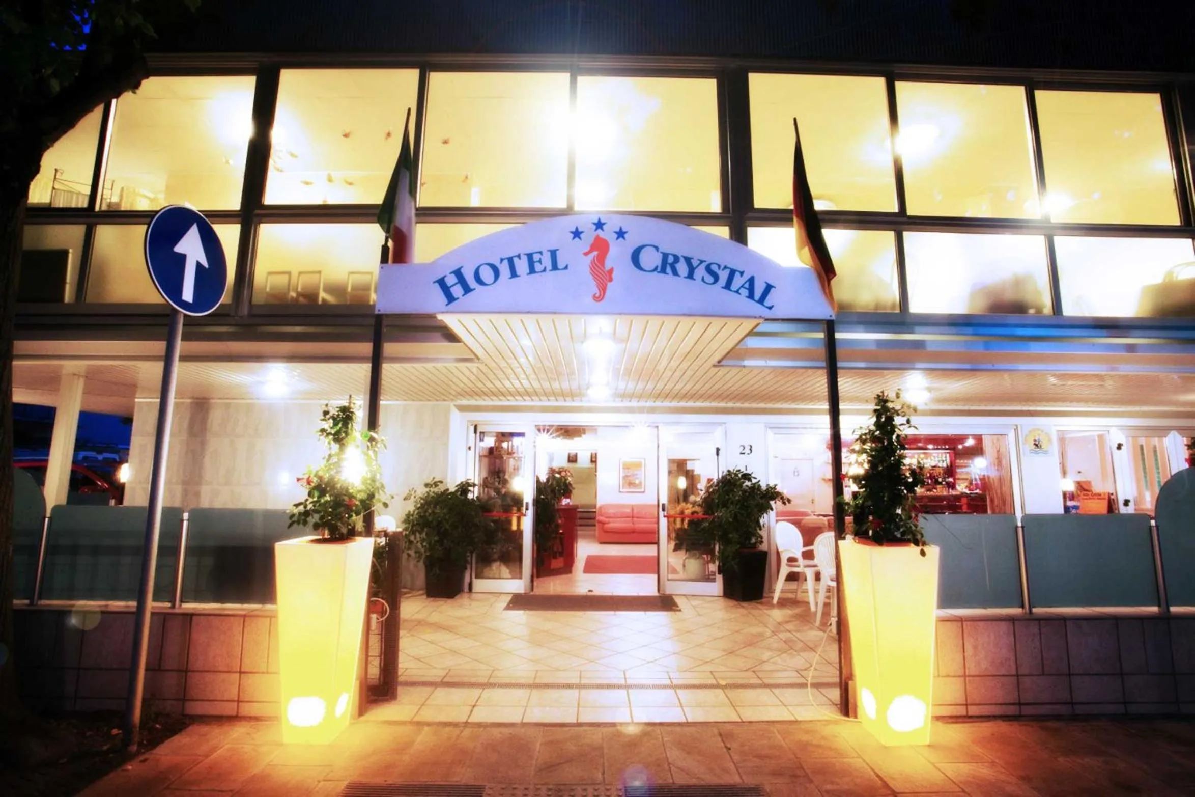 Facade/entrance in Hotel Crystal NUOVA GESTIONE 2025