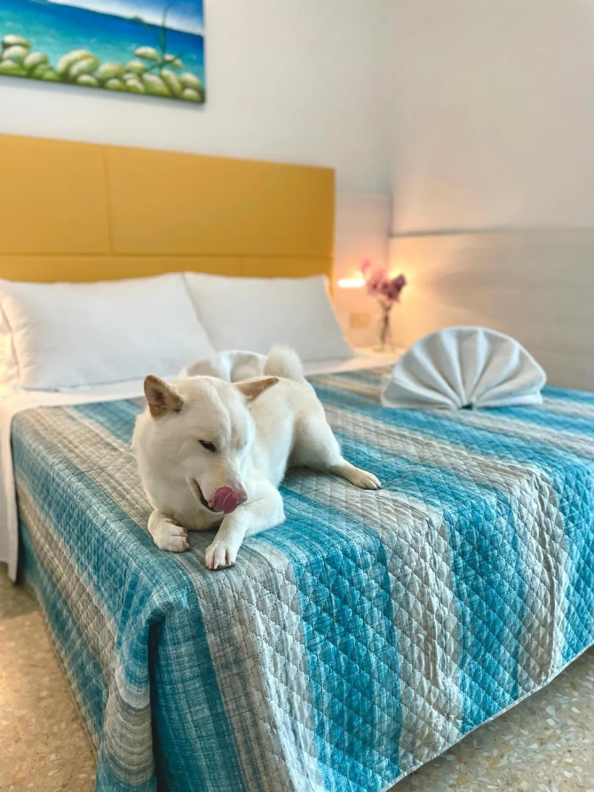 Bedroom, Bed in Hotel Crystal NUOVA GESTIONE 2025