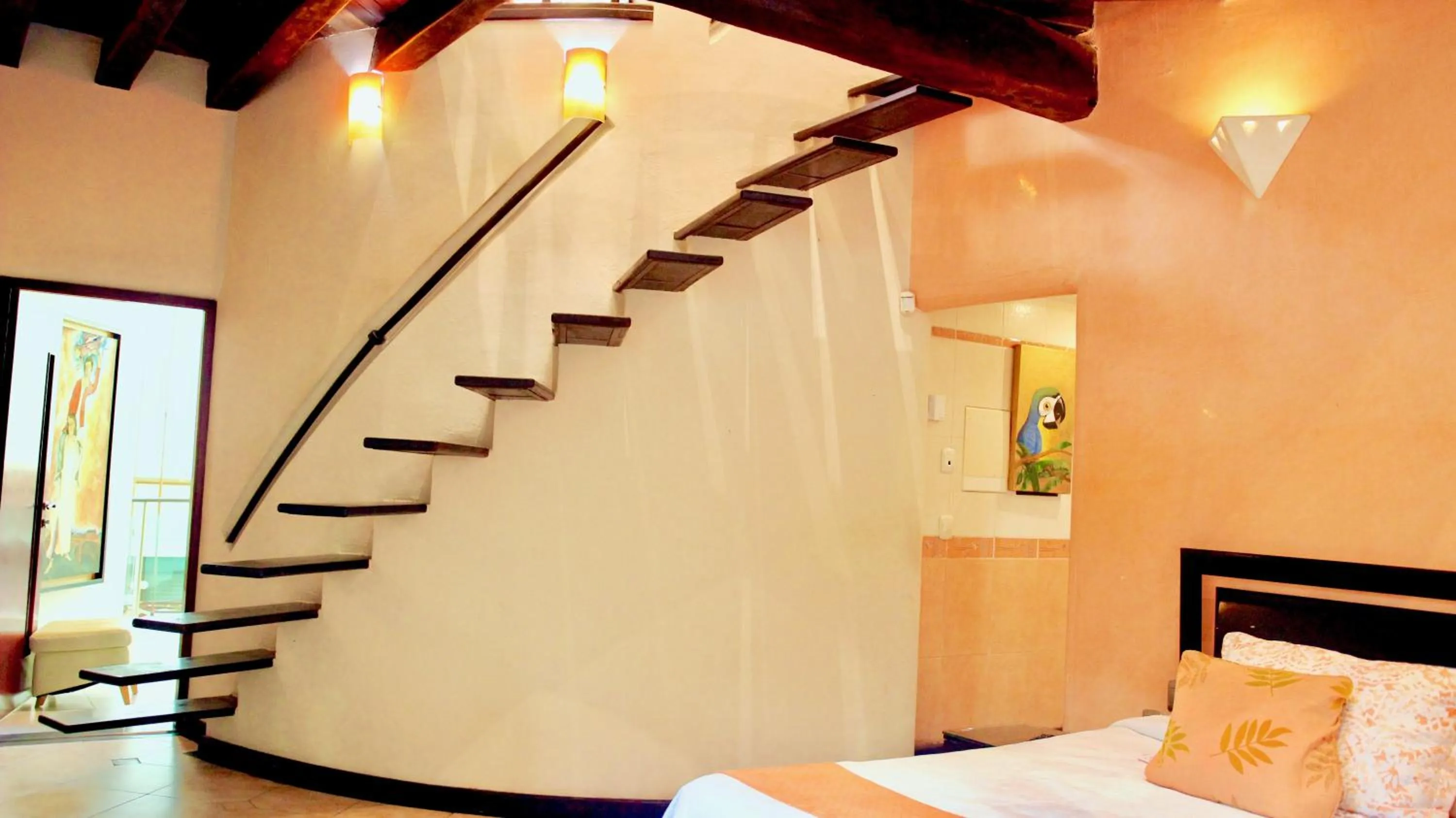 Bedroom, Bed in Casa la Selva