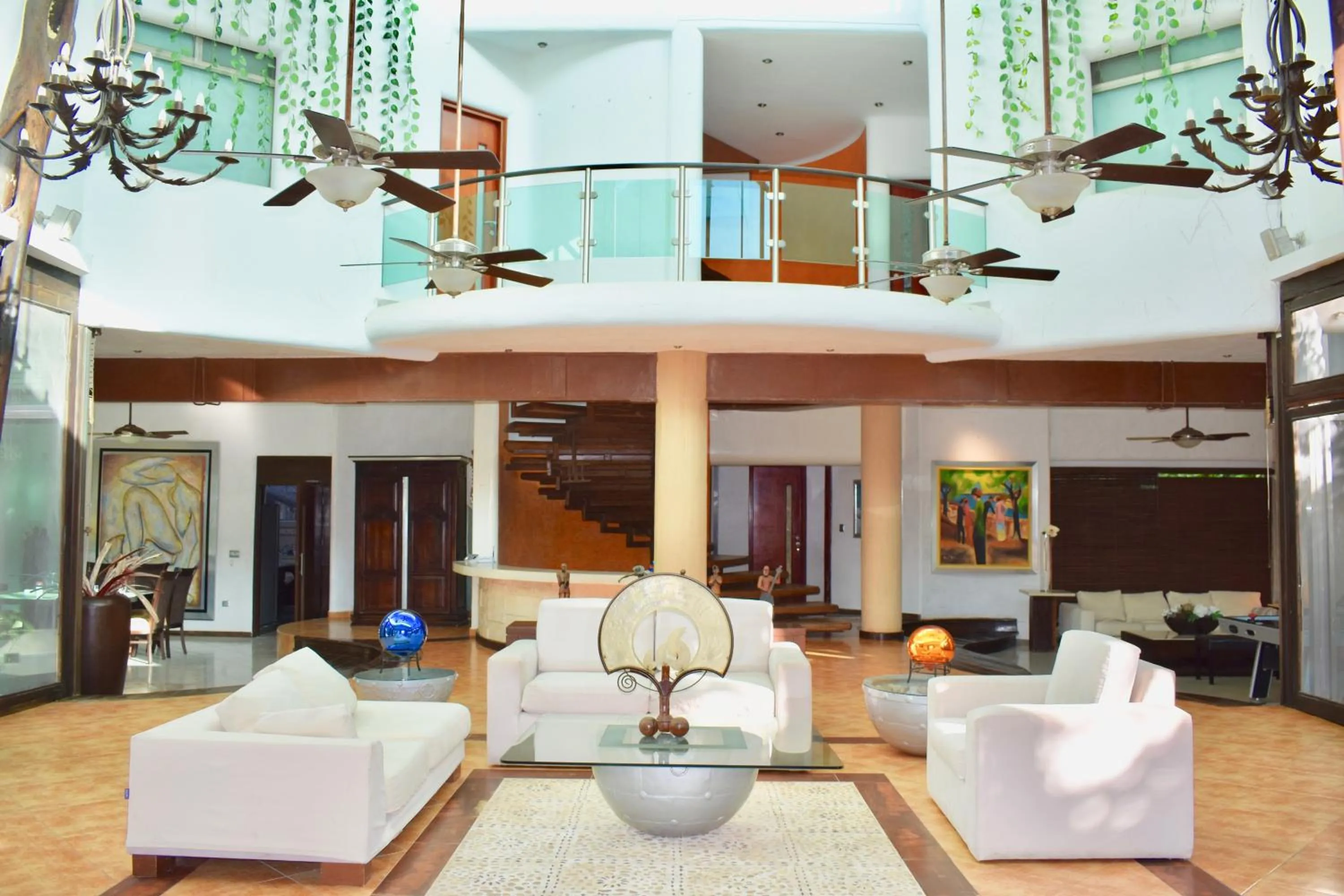 Living room in Casa la Selva