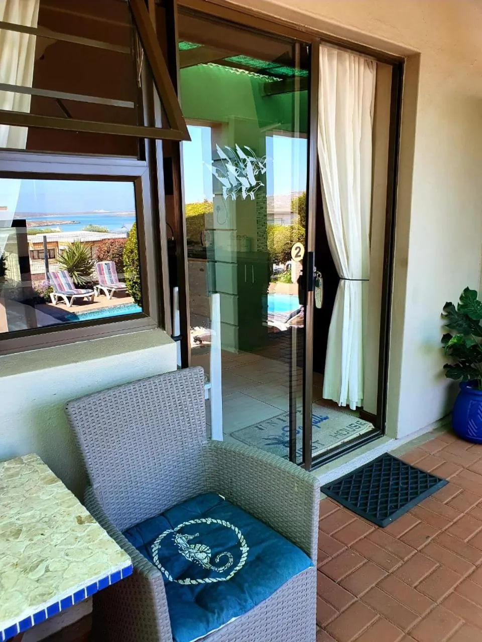 Balcony/Terrace in Seagulls Guest House