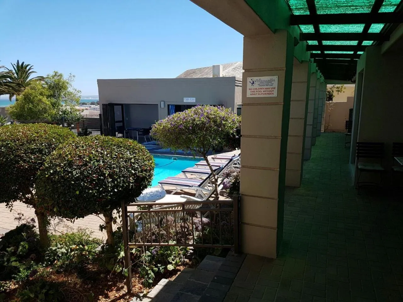 Patio in Seagulls Guest House