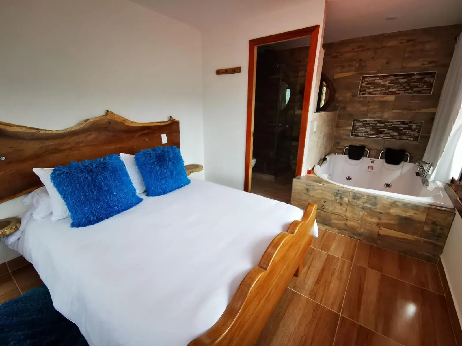 Double Room with Spa Bath in Hospedaje Vista Hermosa Salento Double Room with Spa Bath in Hospedaje Vista Hermosa Salento