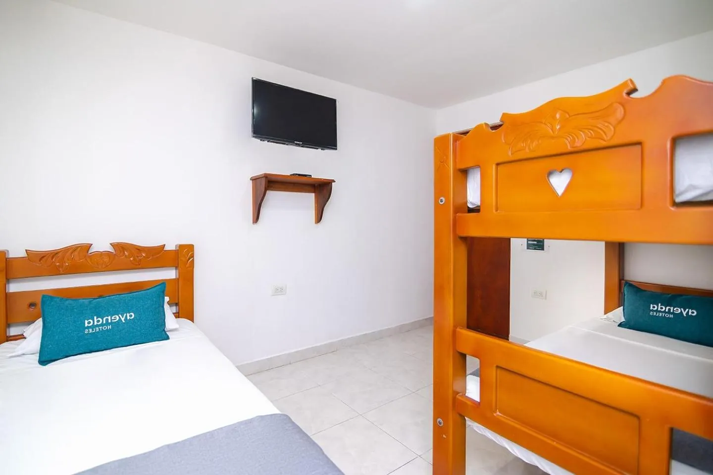 Bed in Hotel Esperanza AC