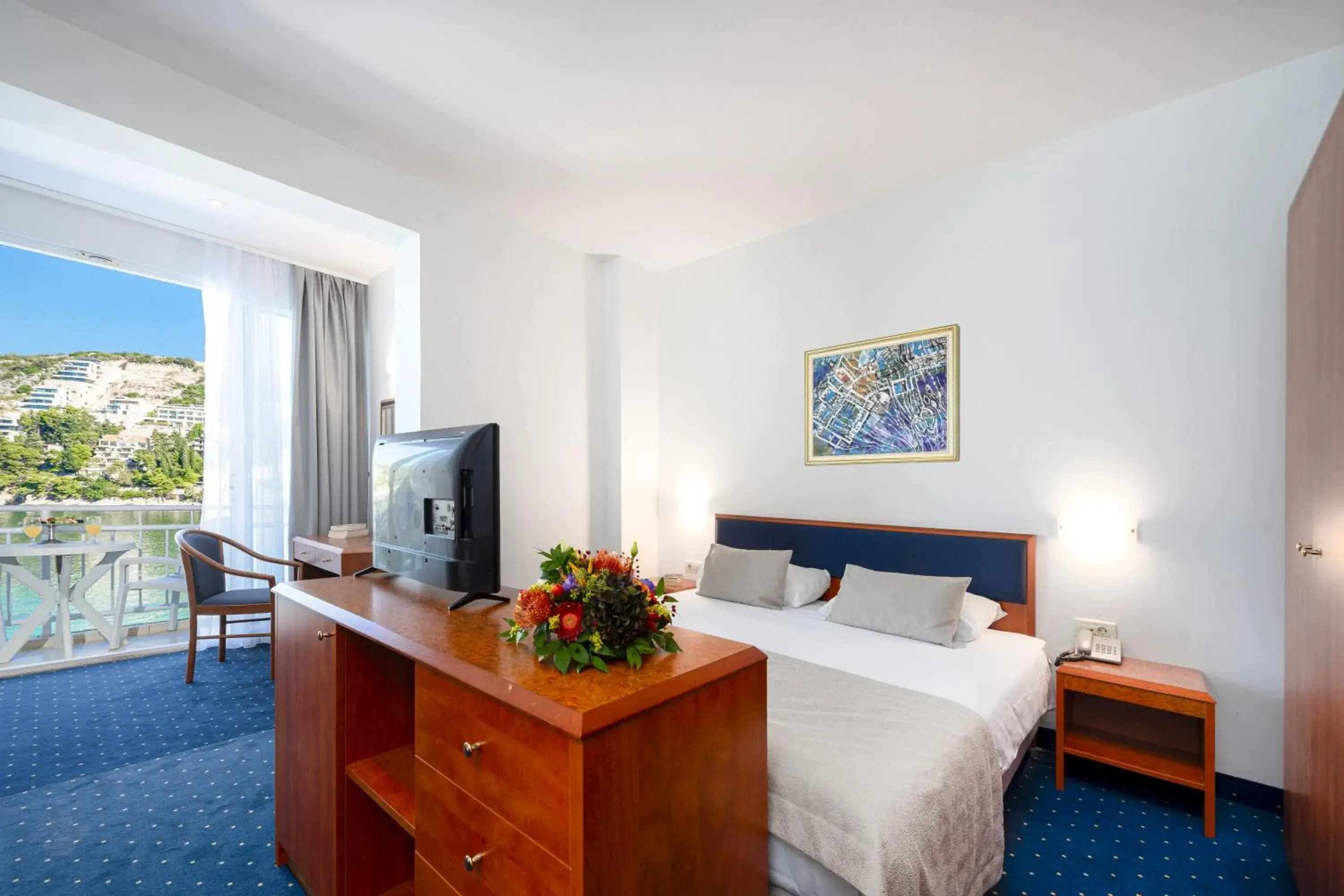 Bed in Hotel Vis Bed in Hotel Vis