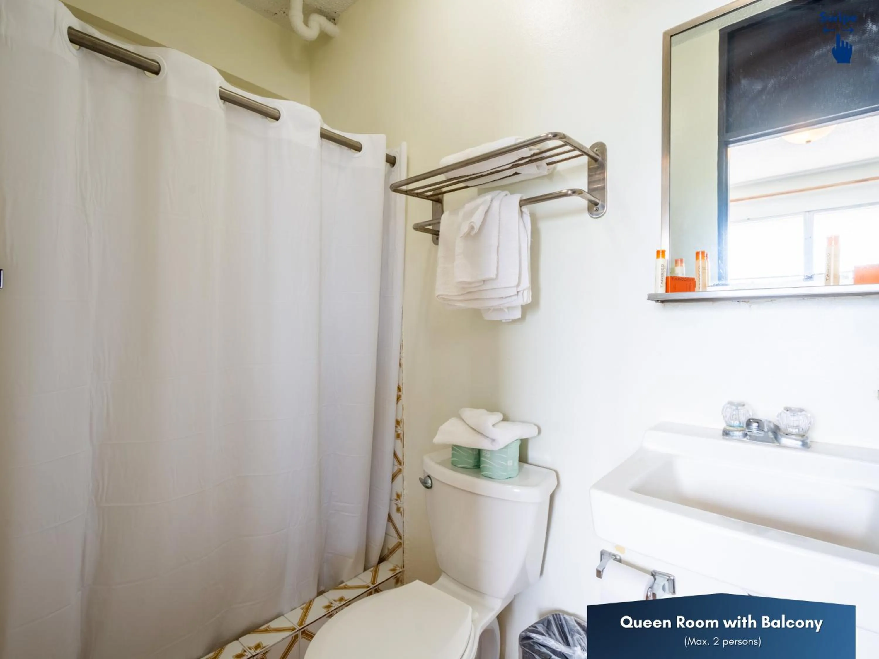 Bathroom in West Coast Inn's