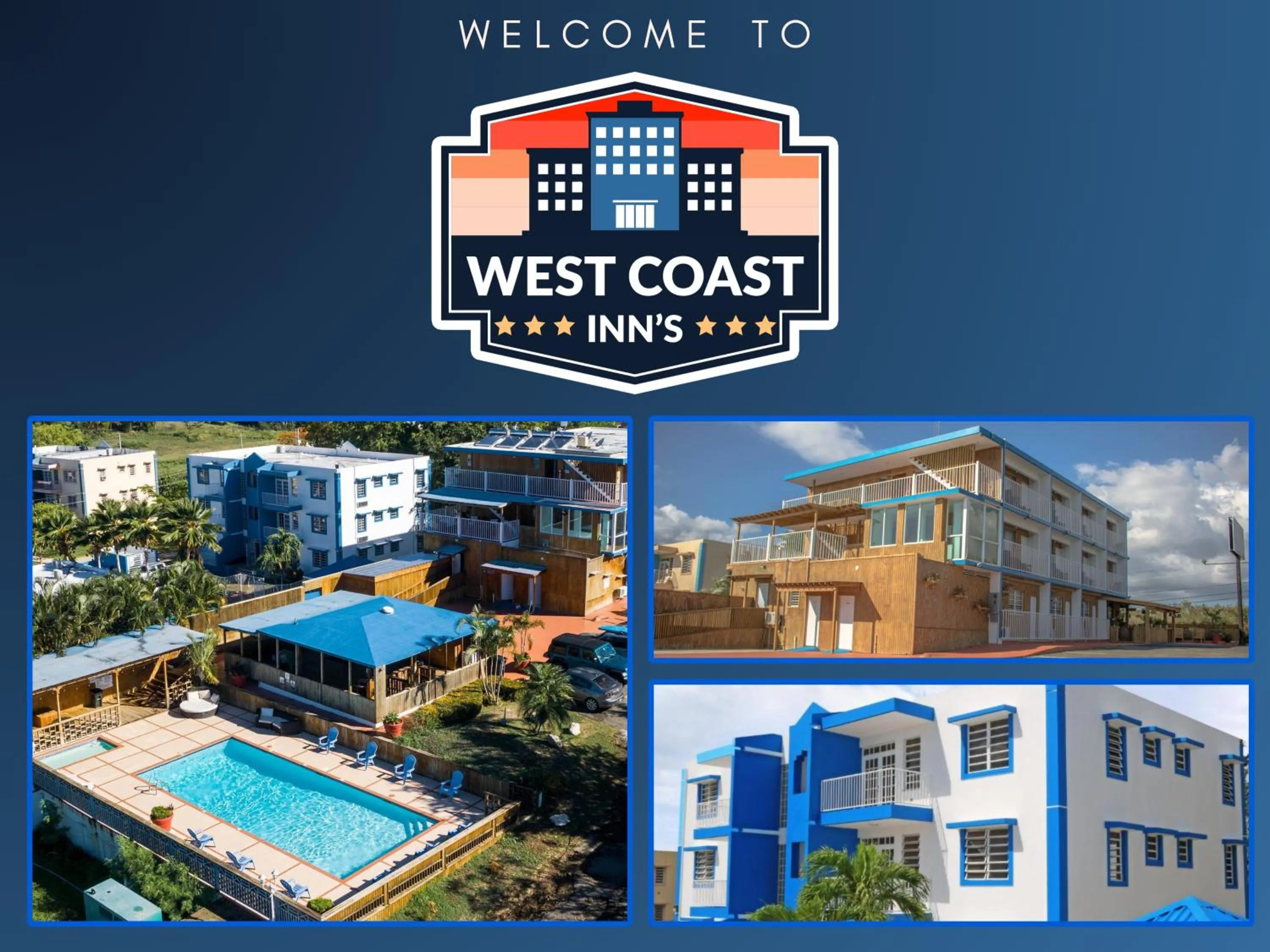 Property building in West Coast Inn's