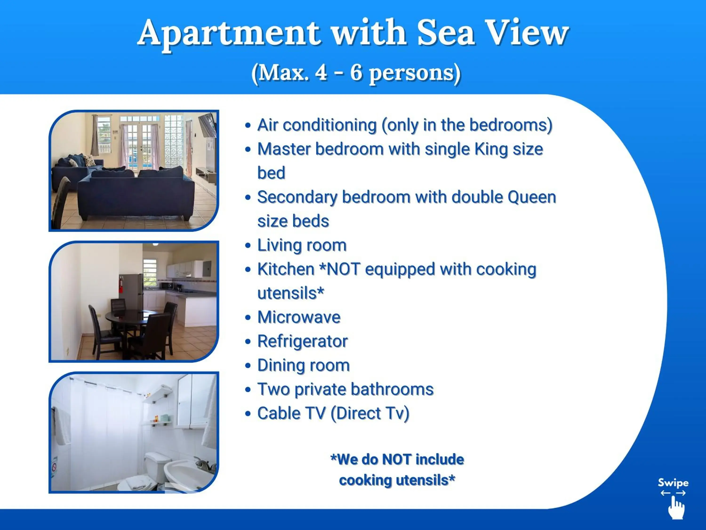 Apartment with Sea View in West Coast Inn's Apartment with Sea View in West Coast Inn's