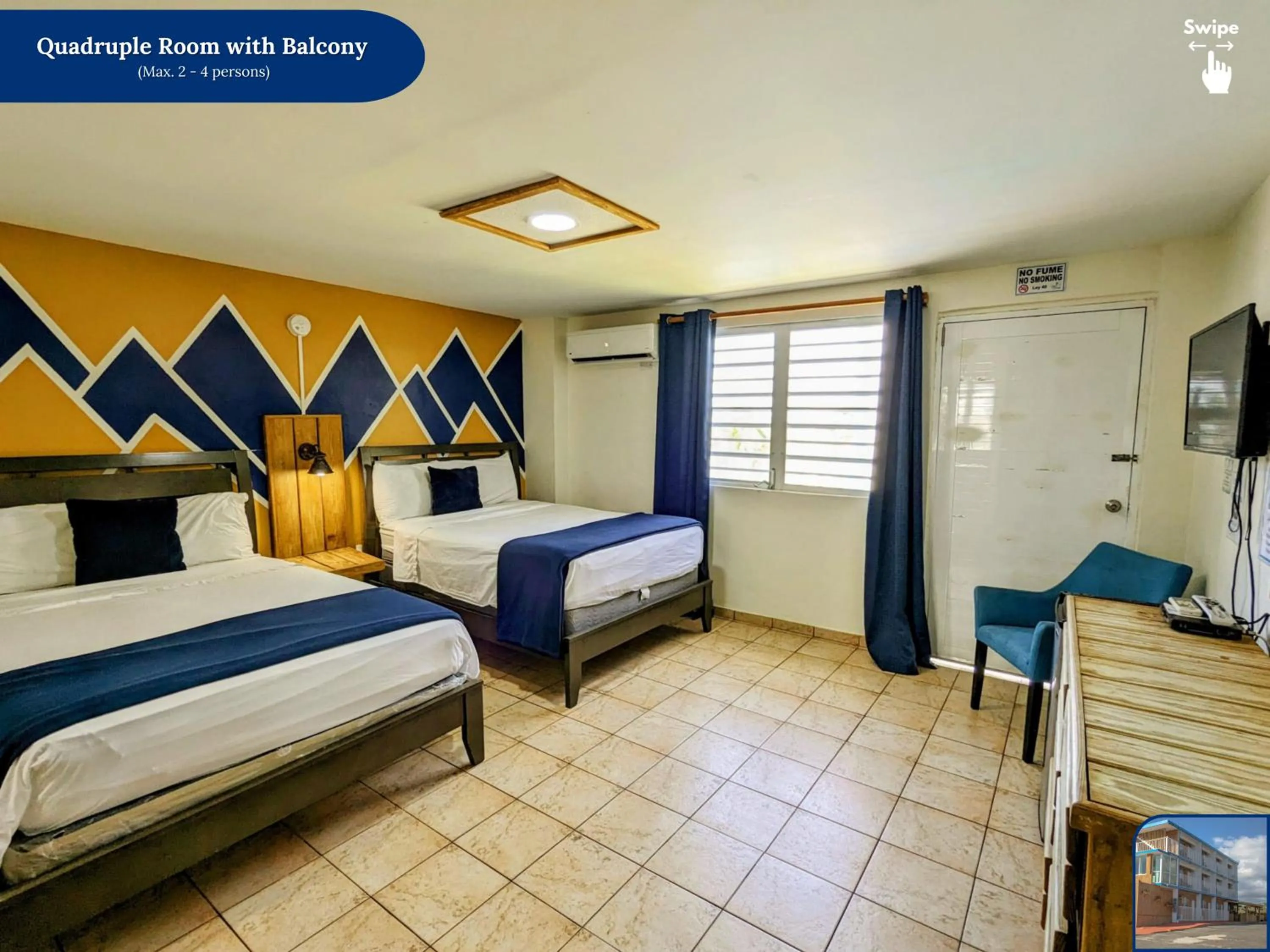 Photo of the whole room, Bed in West Coast Inn's