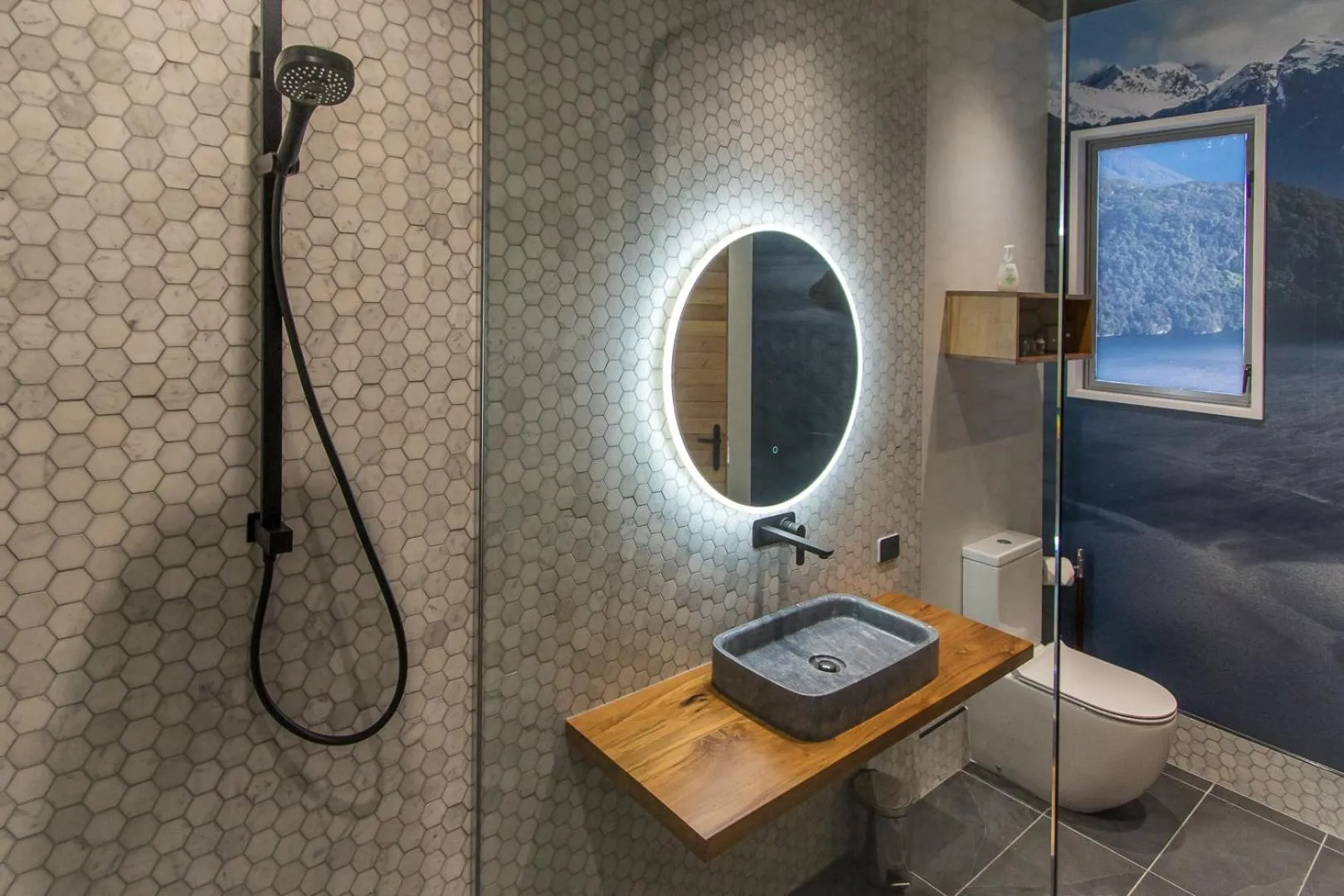 Bathroom in The Cinema Suites