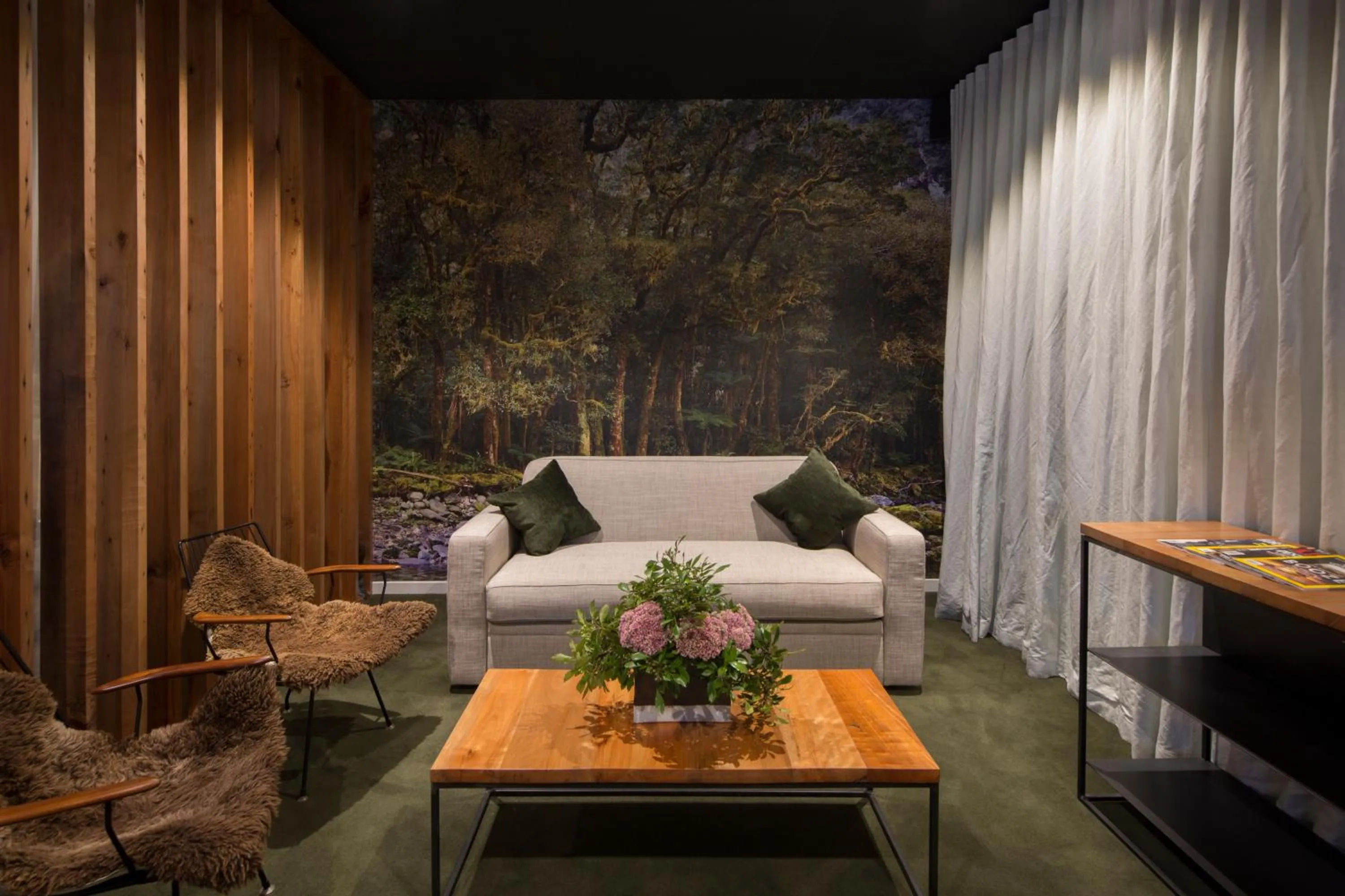 Seating area in The Cinema Suites