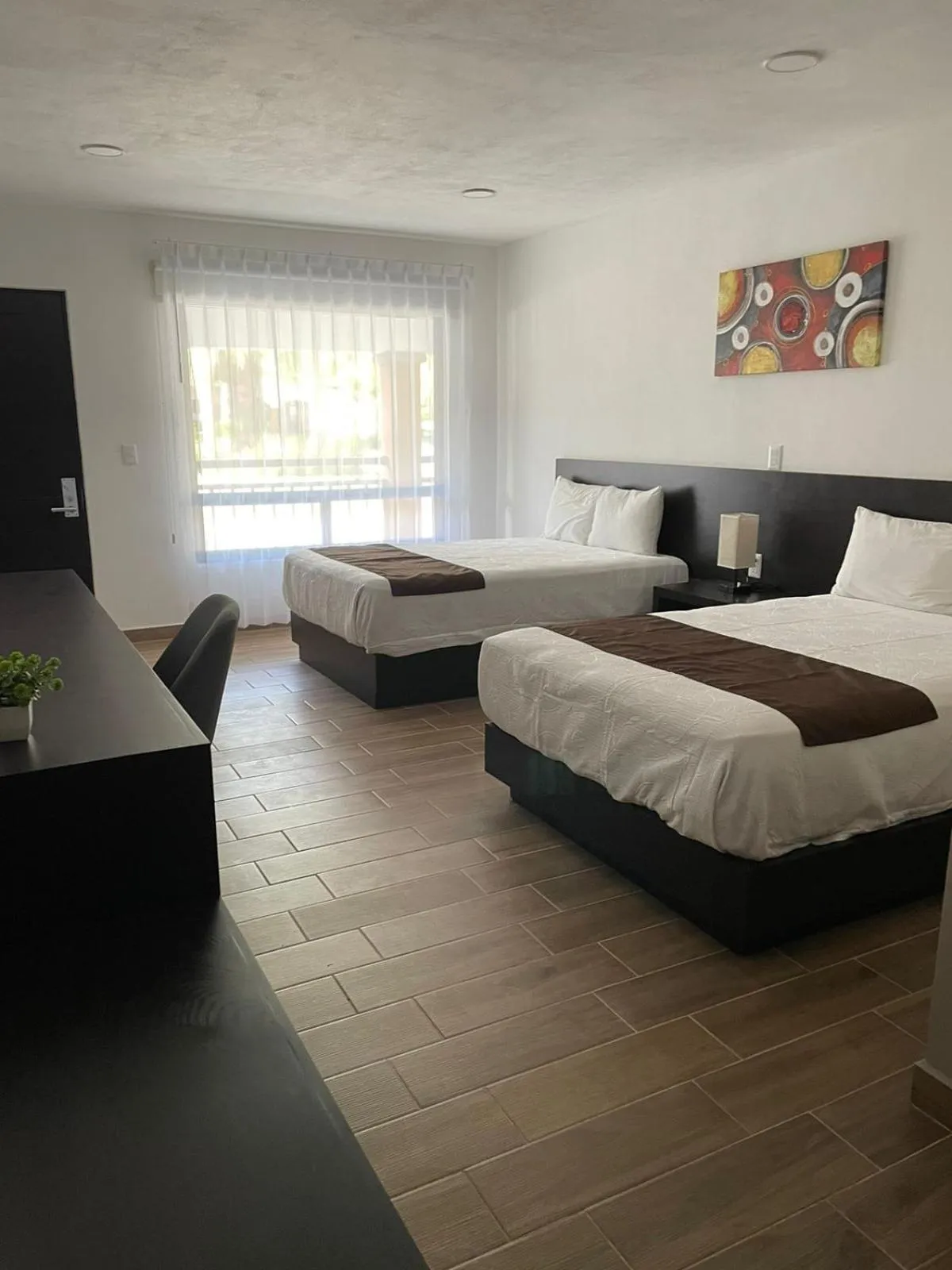 Bed in Hotel Ejecutivo Aeropuerto