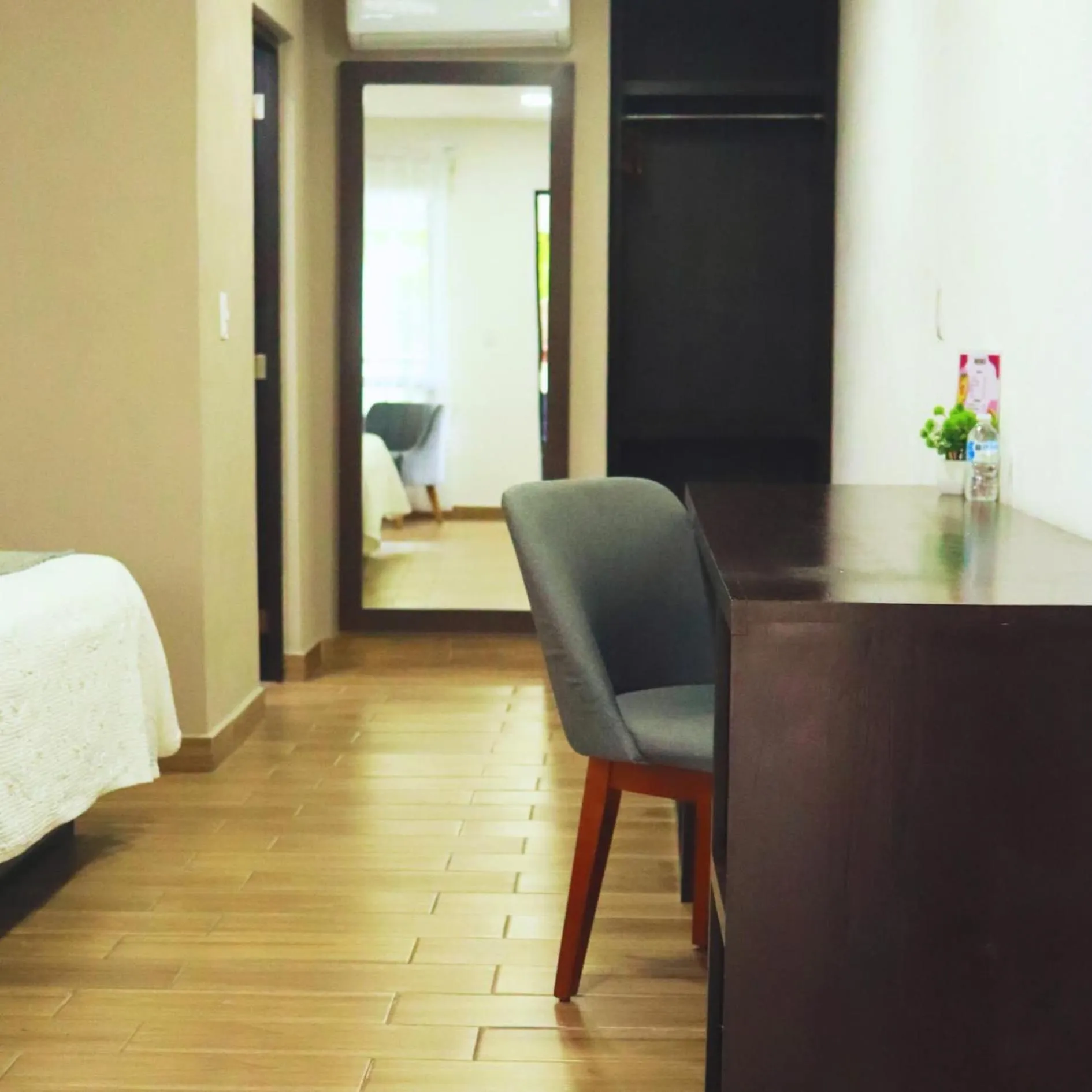 Bed in Hotel Ejecutivo Aeropuerto