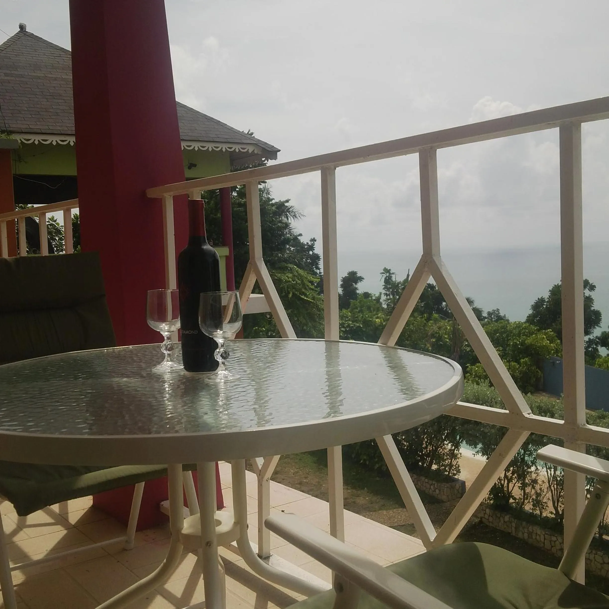 Patio in Boutique B&B at Stone Village