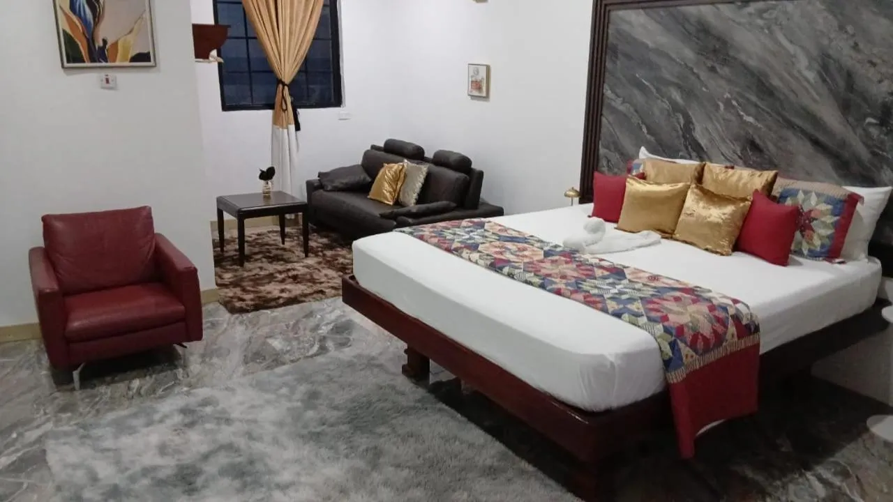 Bed in Boutique B&B at Stone Village