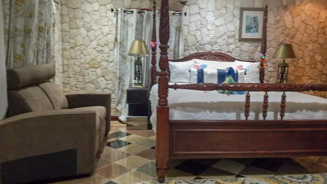 Bed in Boutique B&B at Stone Village