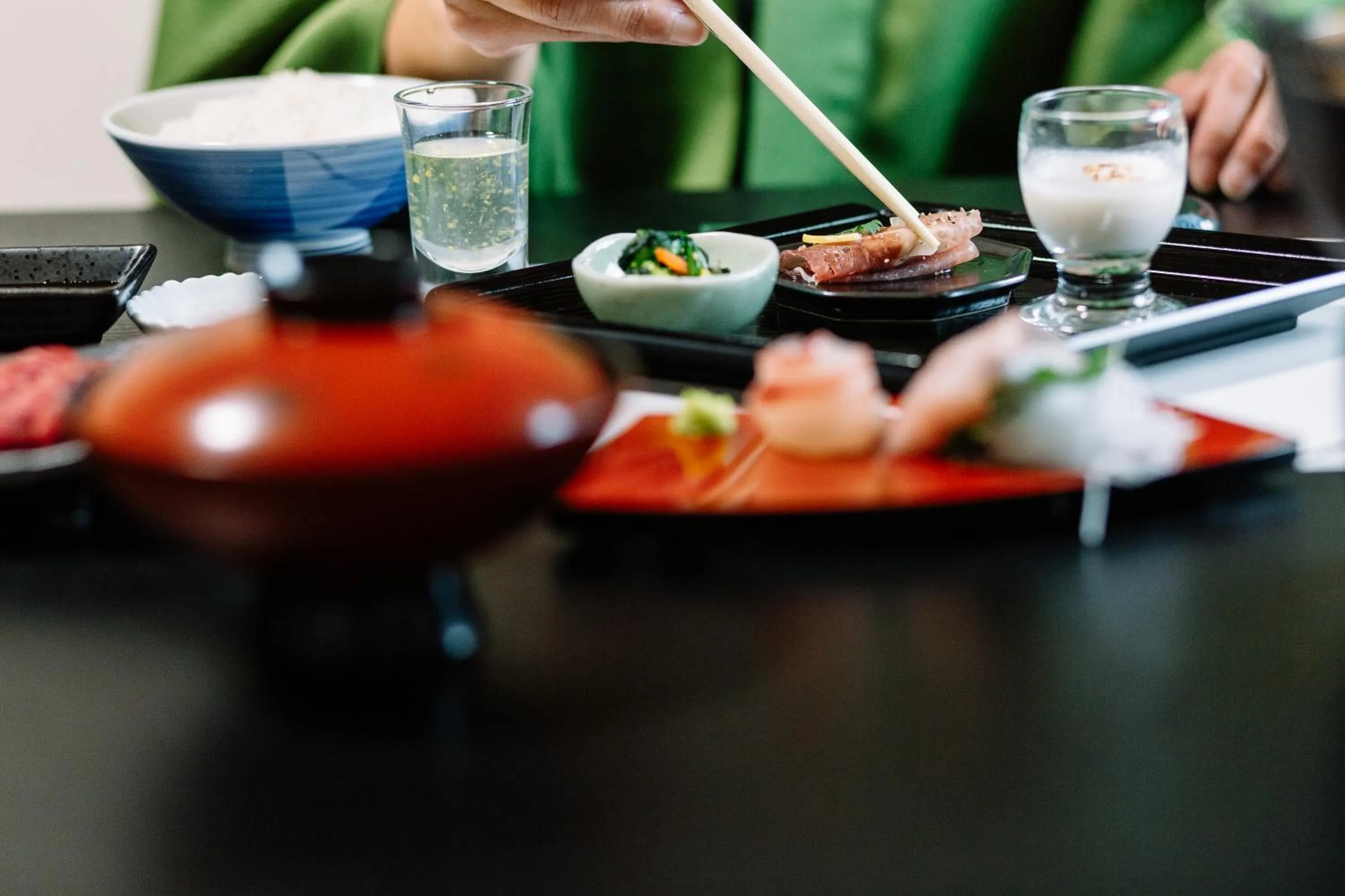 Dinner in Hisaeya Ryokan