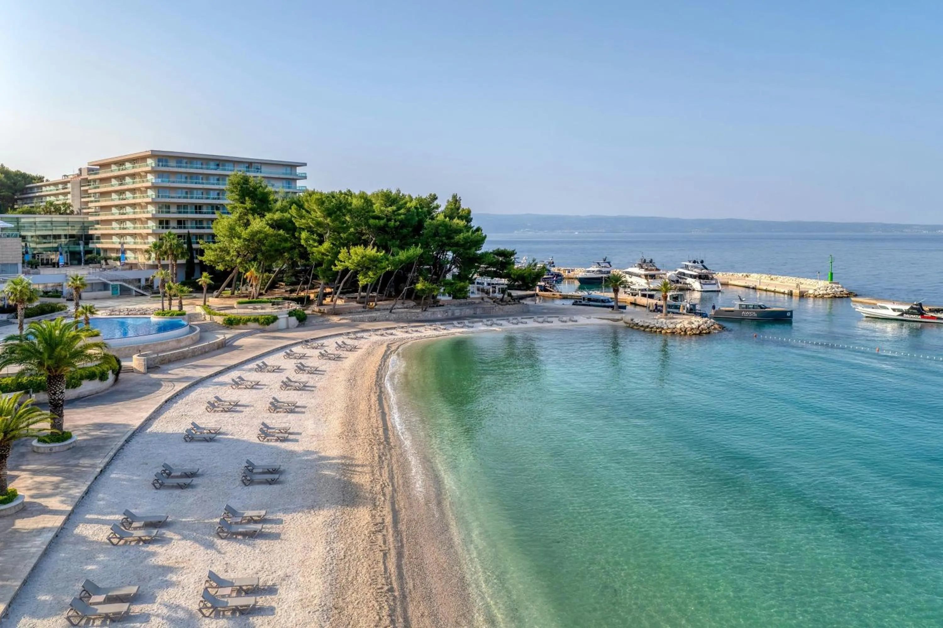 Beach in Le Meridien Lav Split