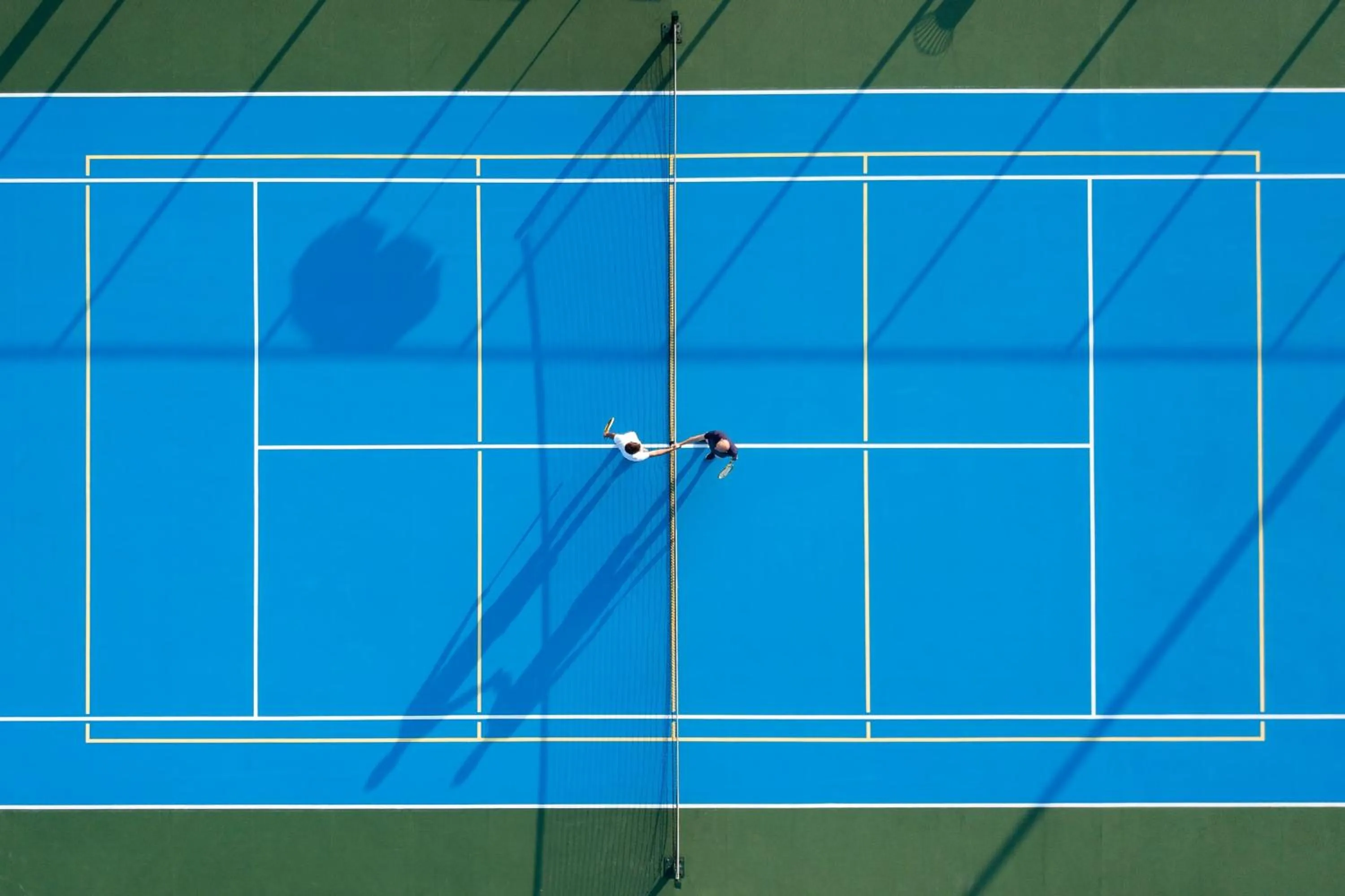 Tennis court in Le Meridien Lav Split