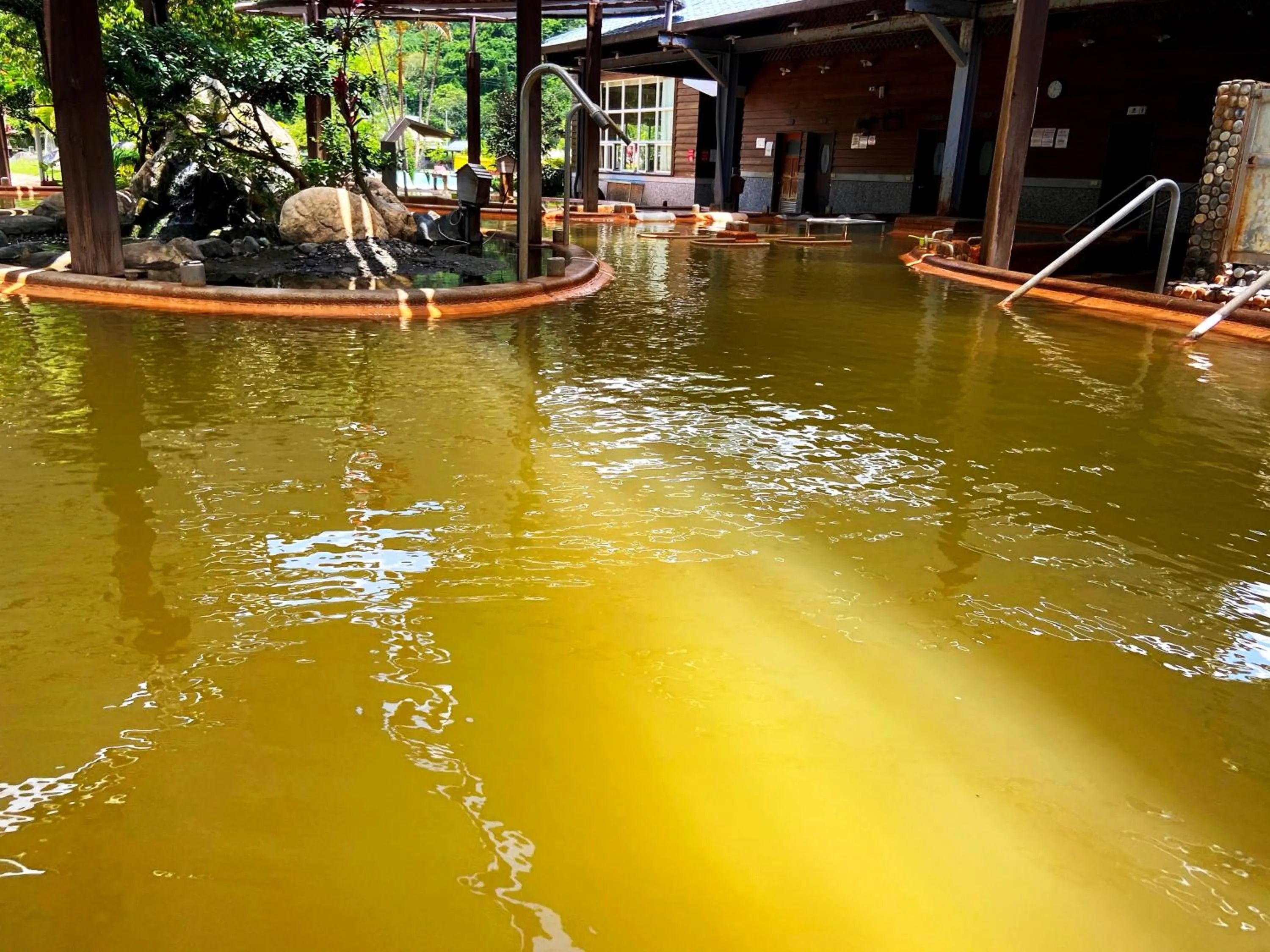 Hot Spring Bath in Hoya Spa Hotel