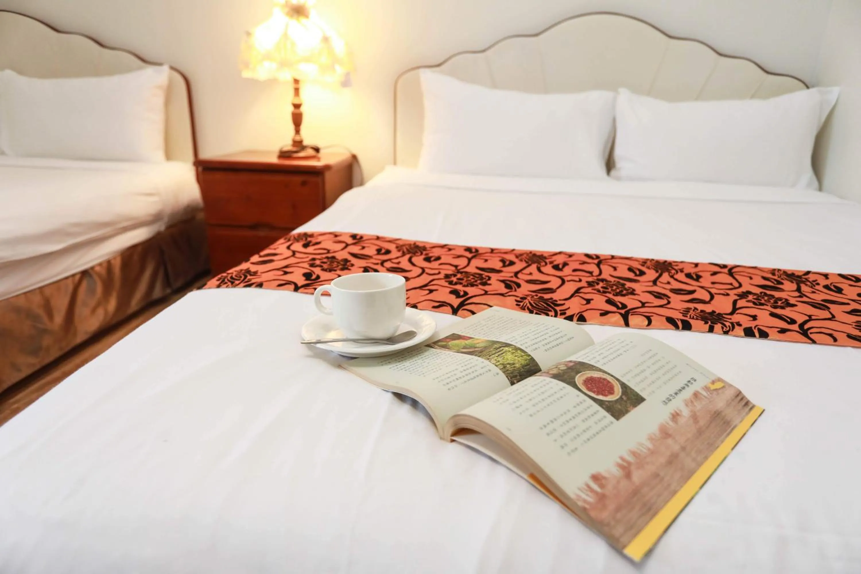 Bed in Hoya Spa Hotel