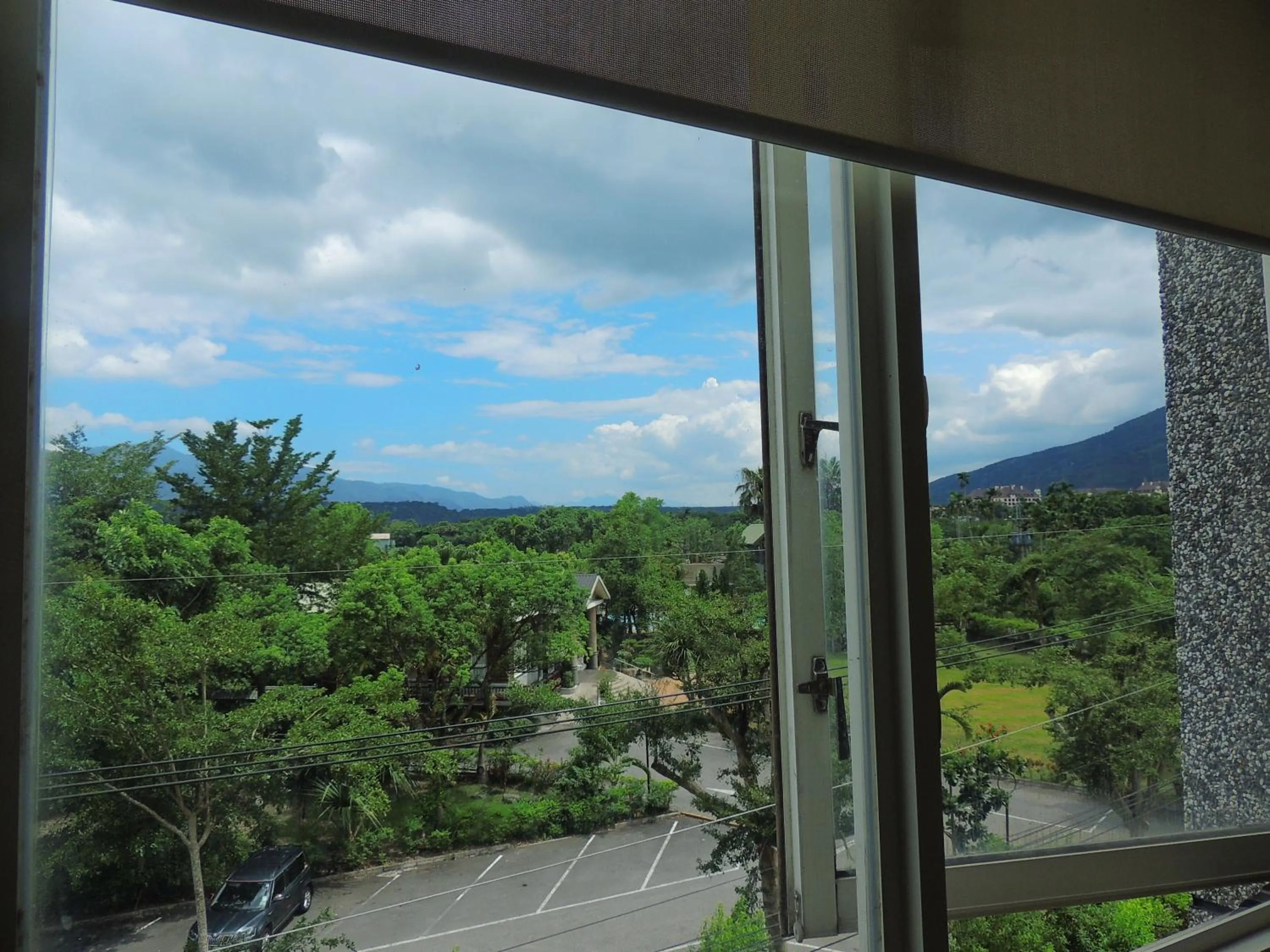 Garden view in Hoya Spa Hotel