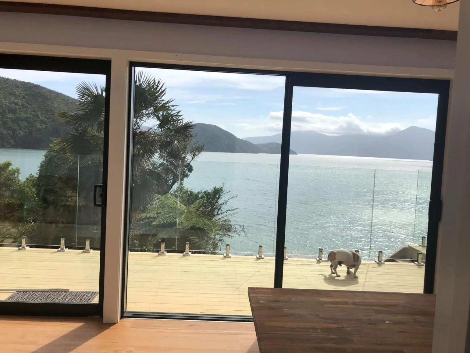 Sea view in The Lodge At Te Rawa