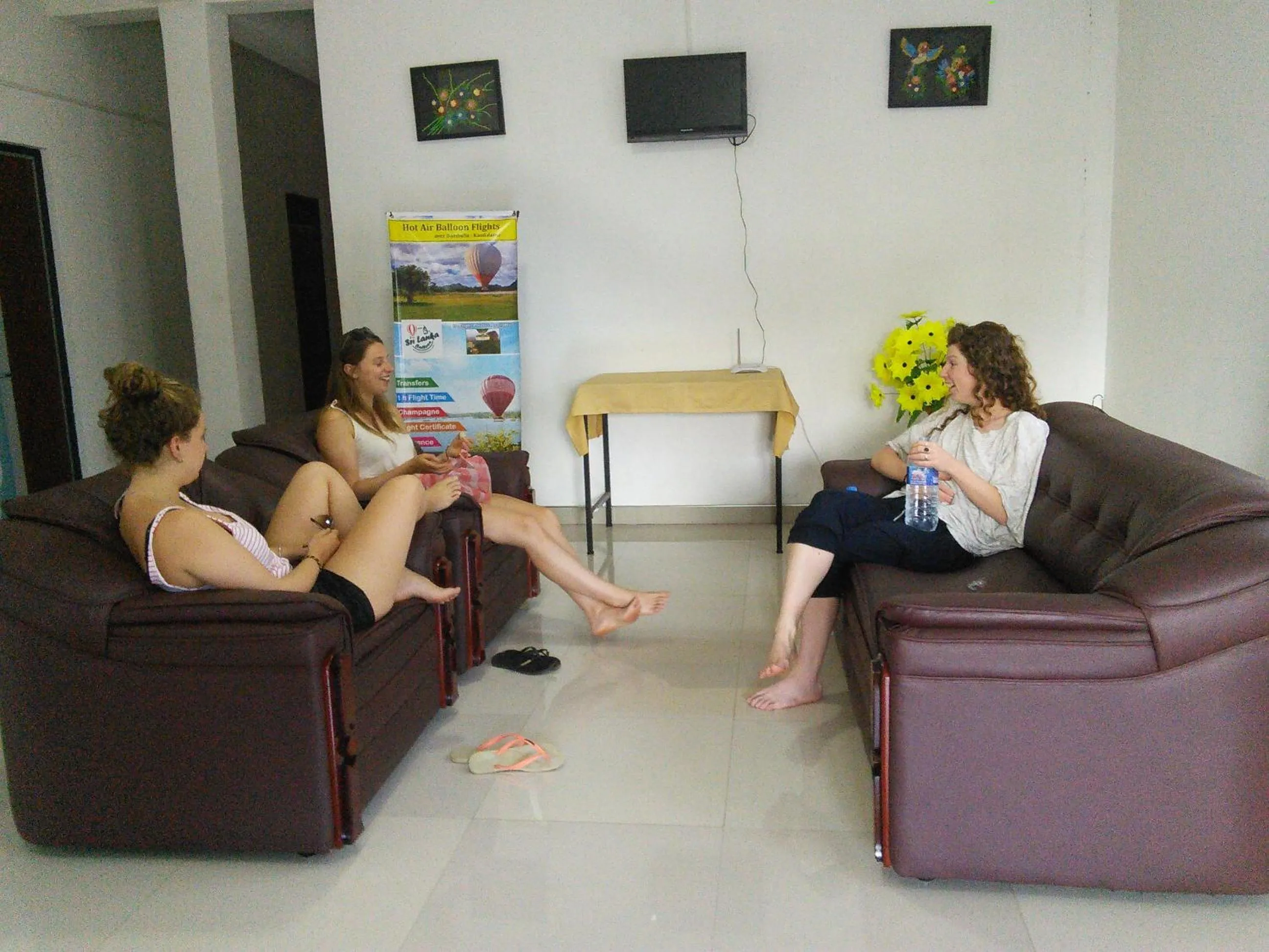 group of guests in Dambulla Tourist Resort