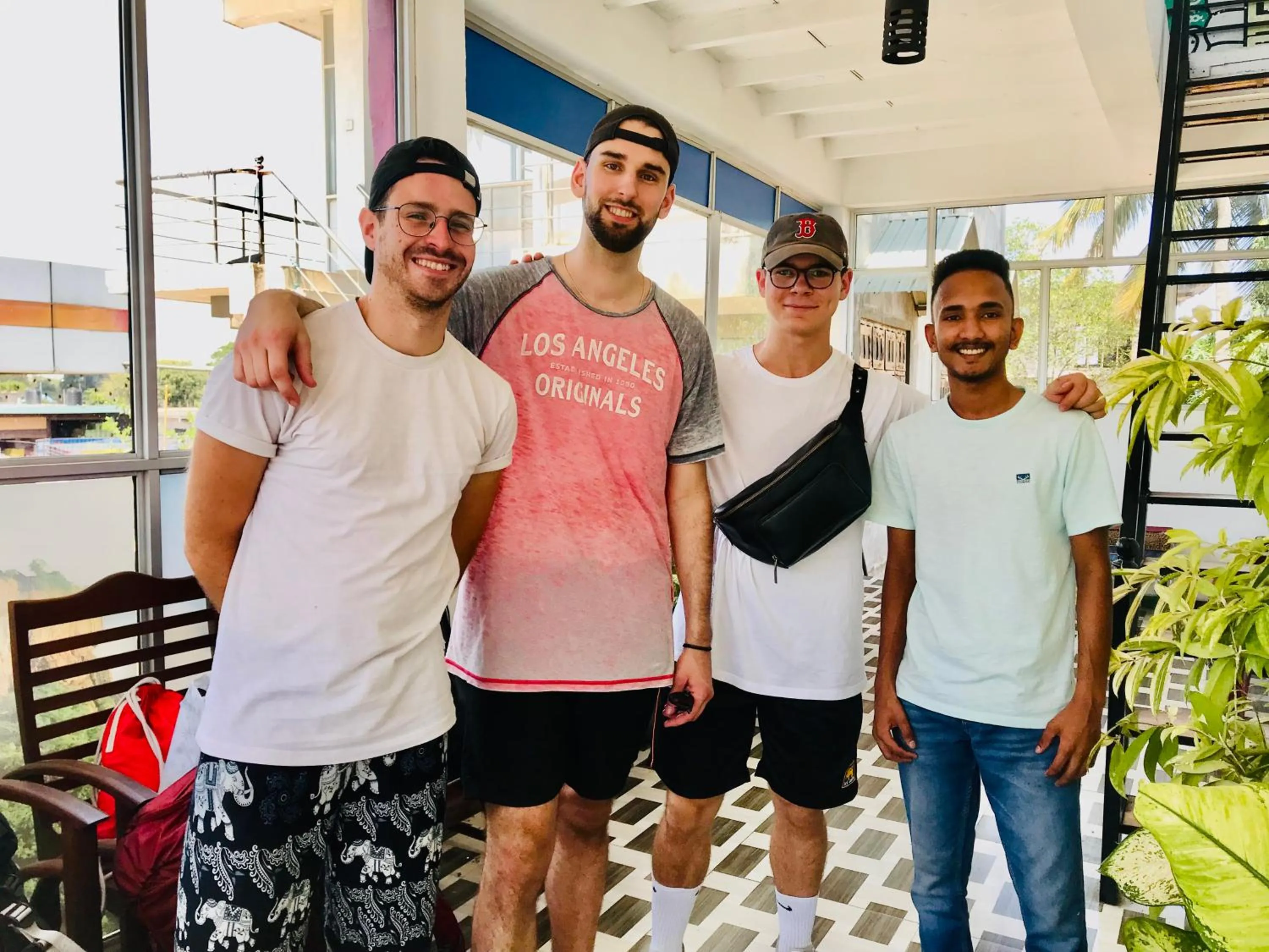 group of guests in Dambulla Tourist Resort