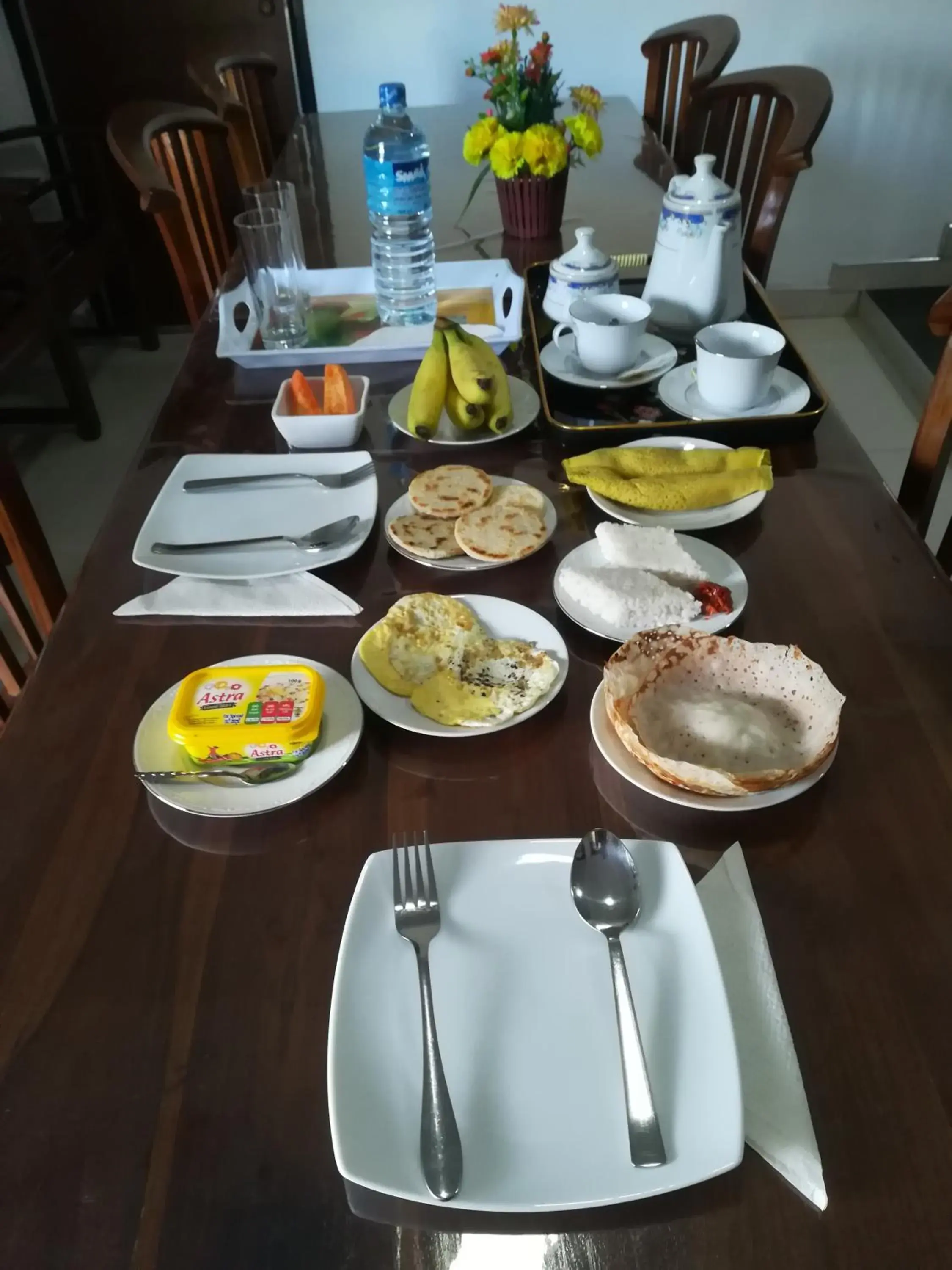 Breakfast in Dambulla Tourist Resort Breakfast in Dambulla Tourist Resort