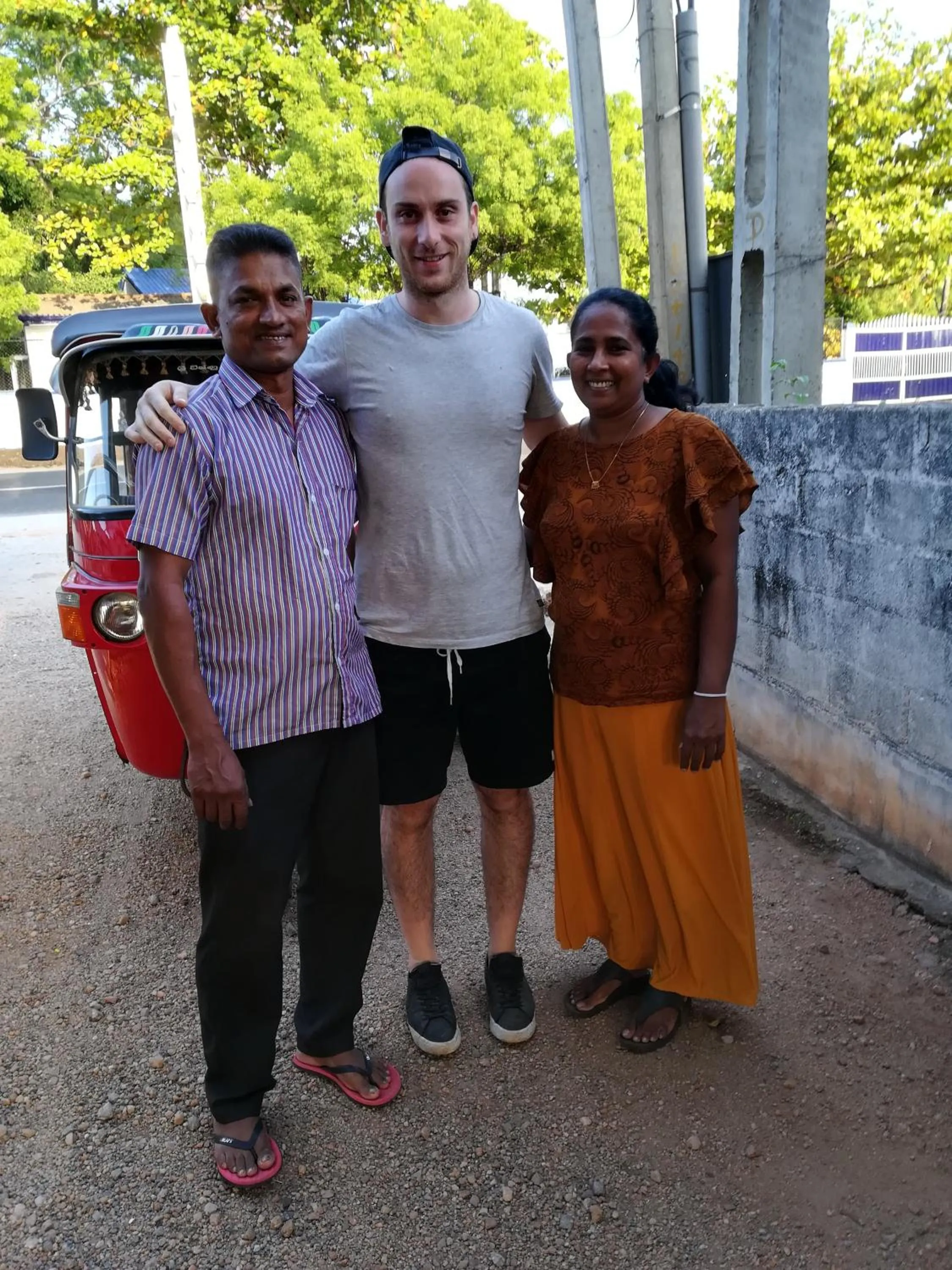 People in Dambulla Tourist Resort