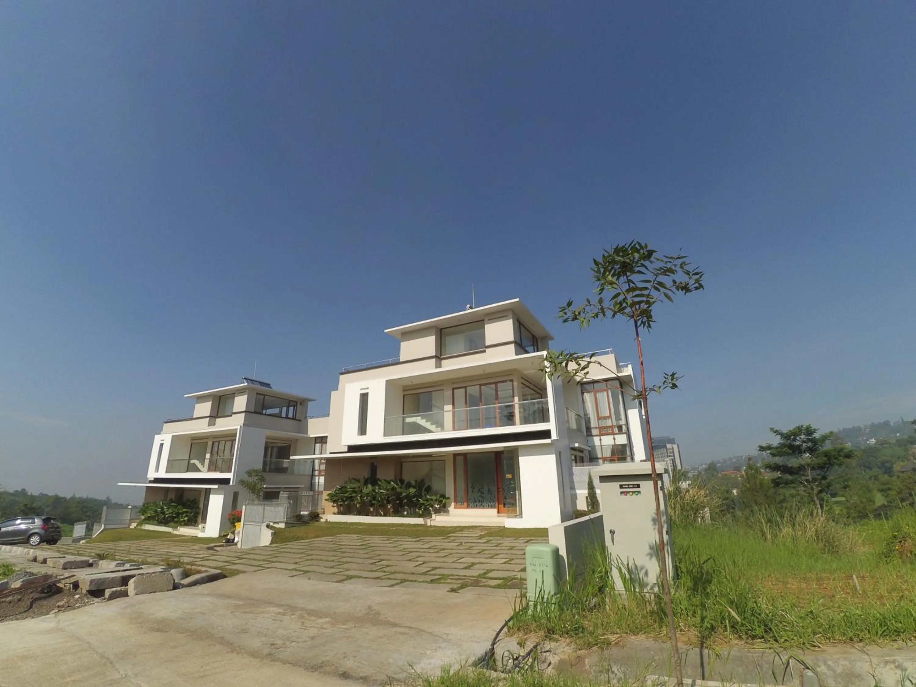 Facade/entrance in Roemah Asri Villa - Resor Dago Pakar