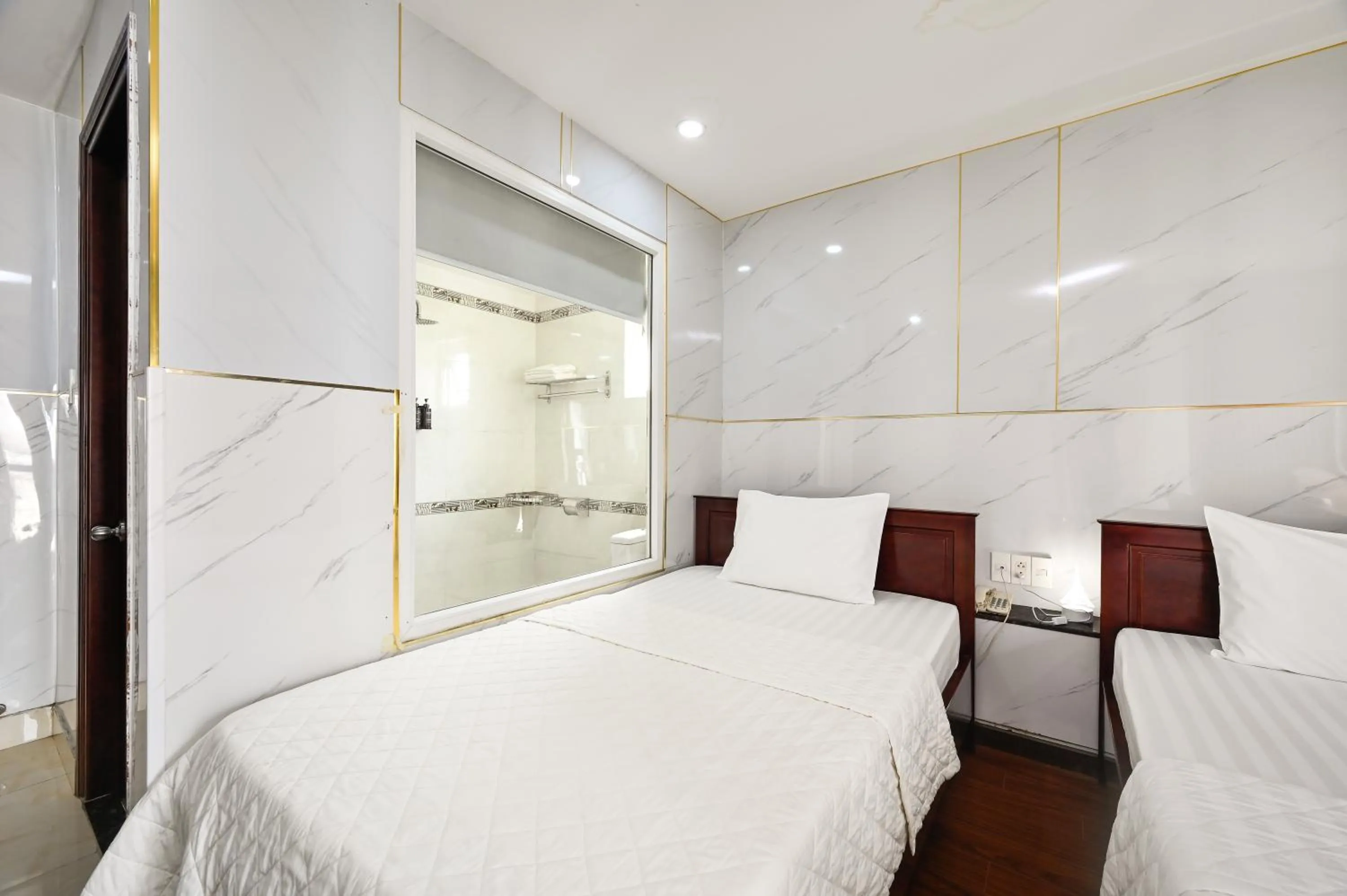 Bed in Gia Hoa Airport Hotel