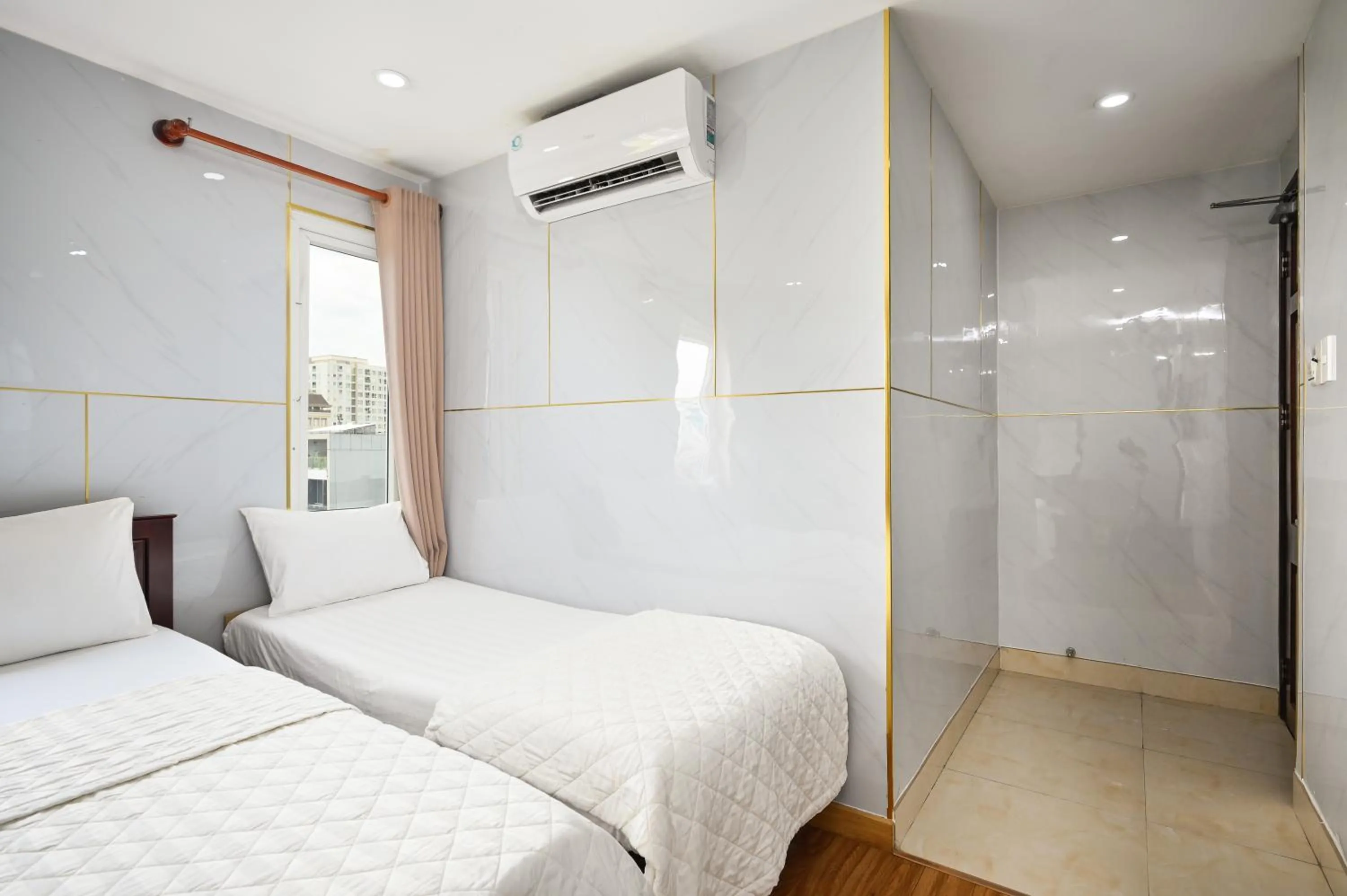 Bed in Gia Hoa Airport Hotel